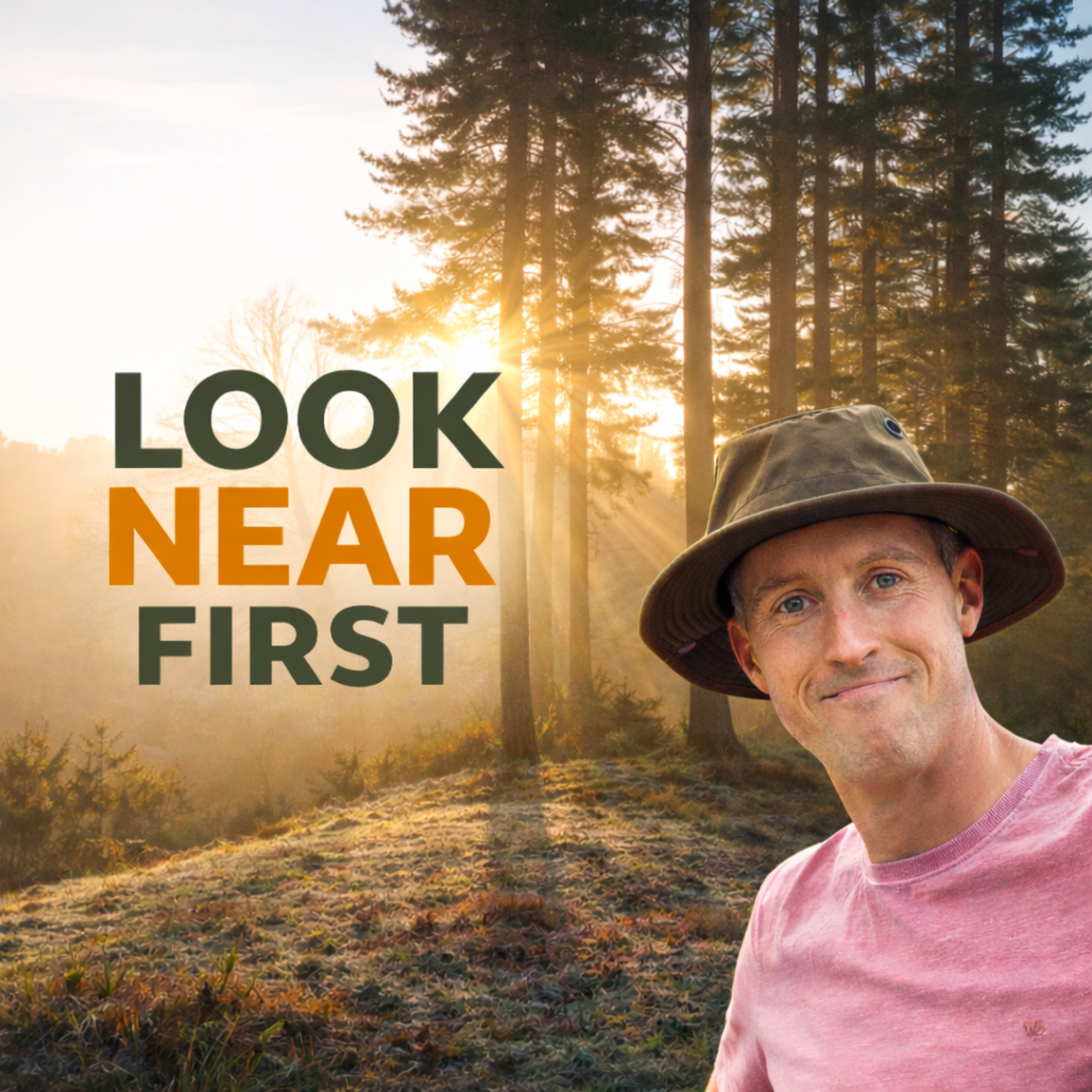 Look Near First podcast artwork