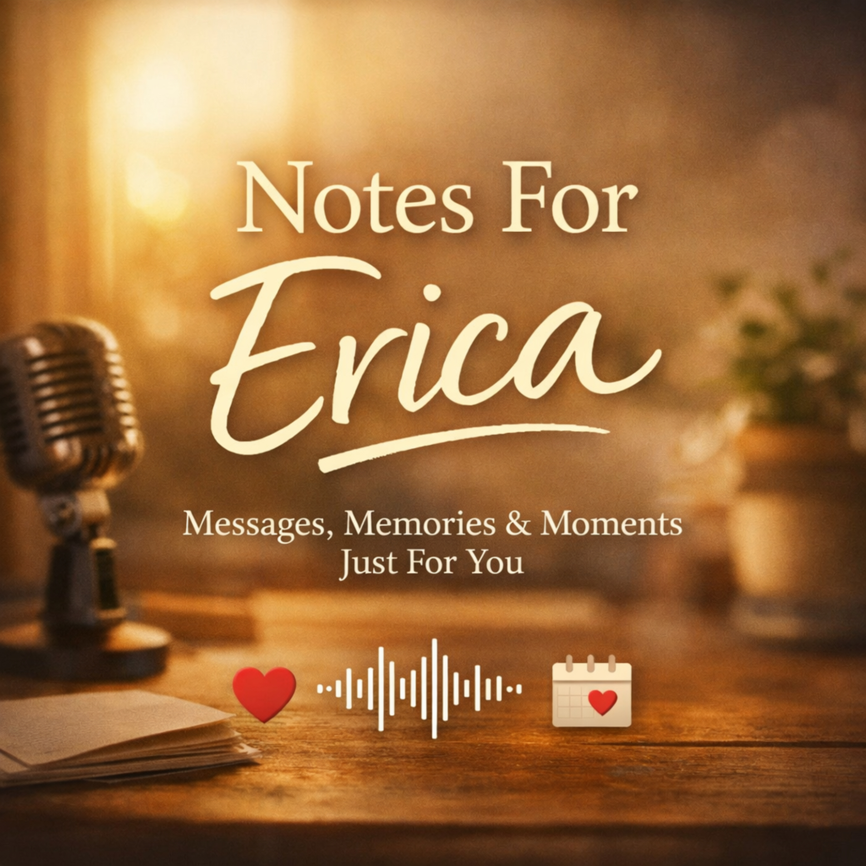 Notes for Erica cover art