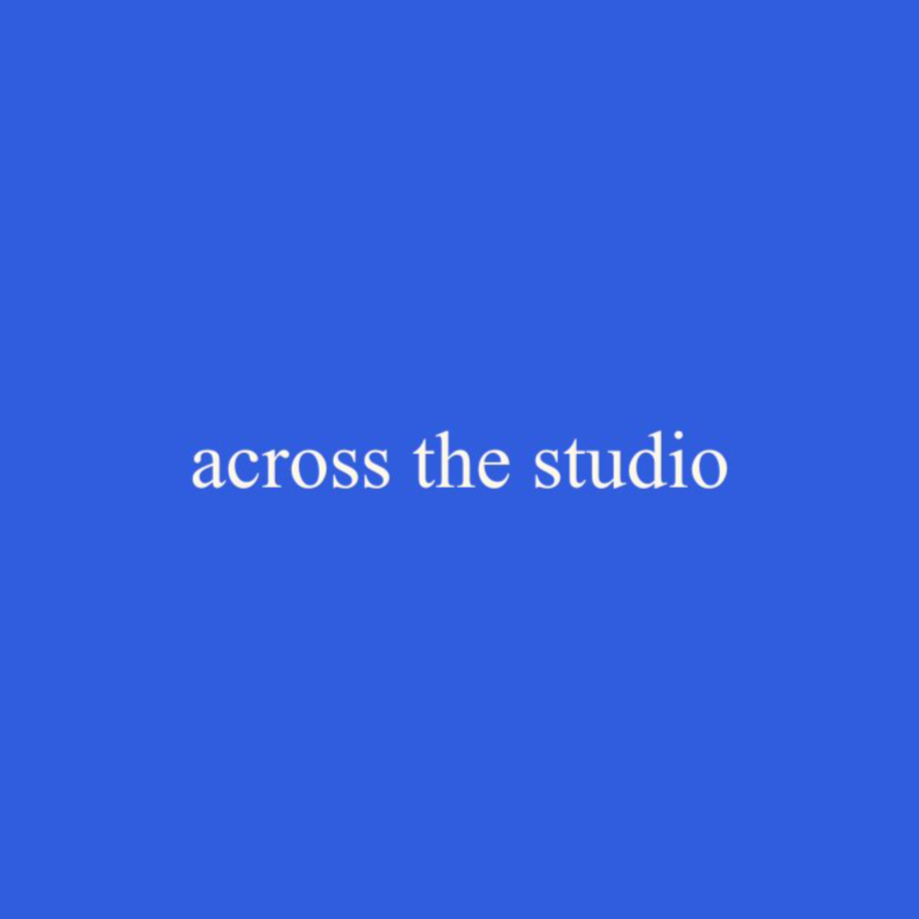 Across the Studio cover art