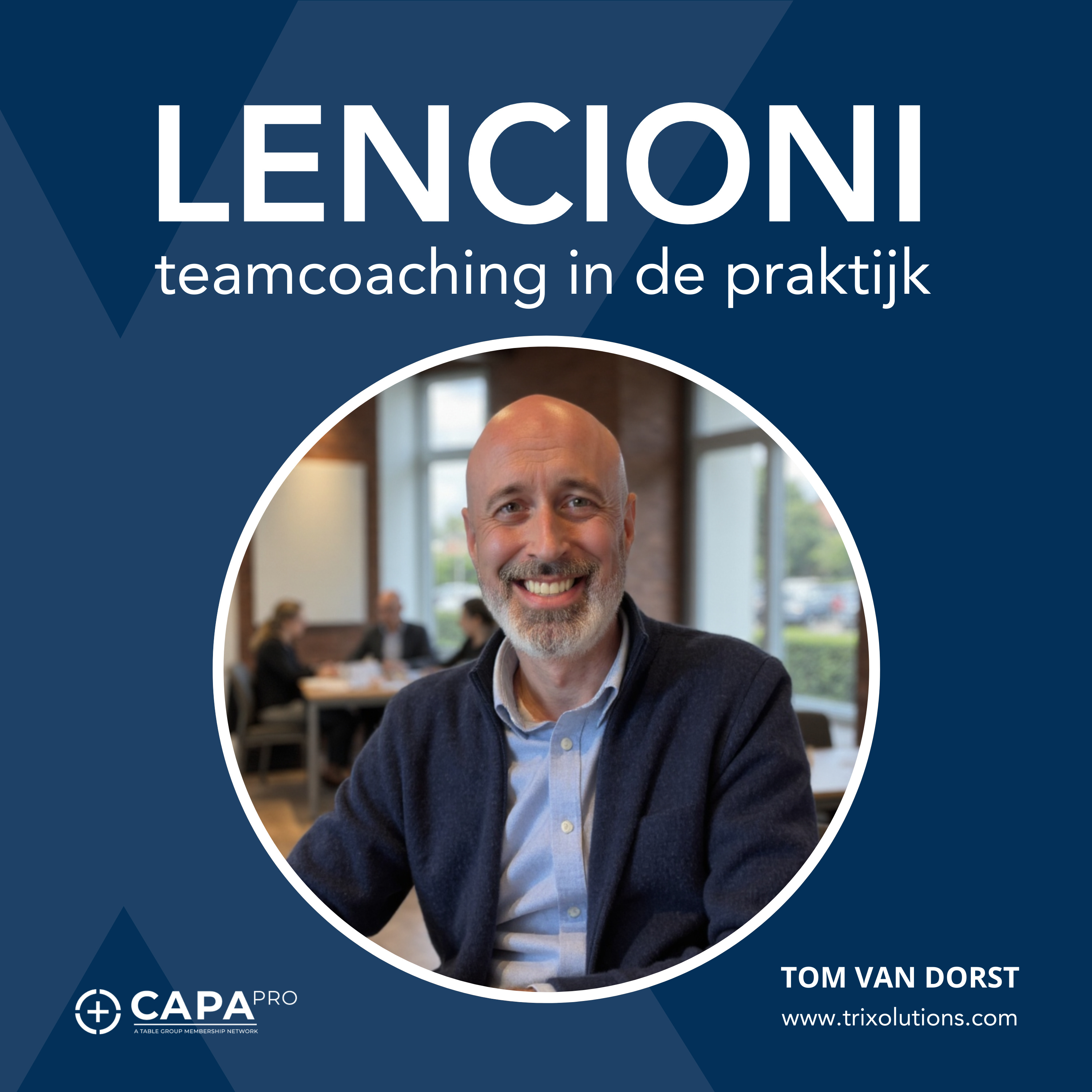 Lencioni teamcoaching in de praktijk podcast artwork