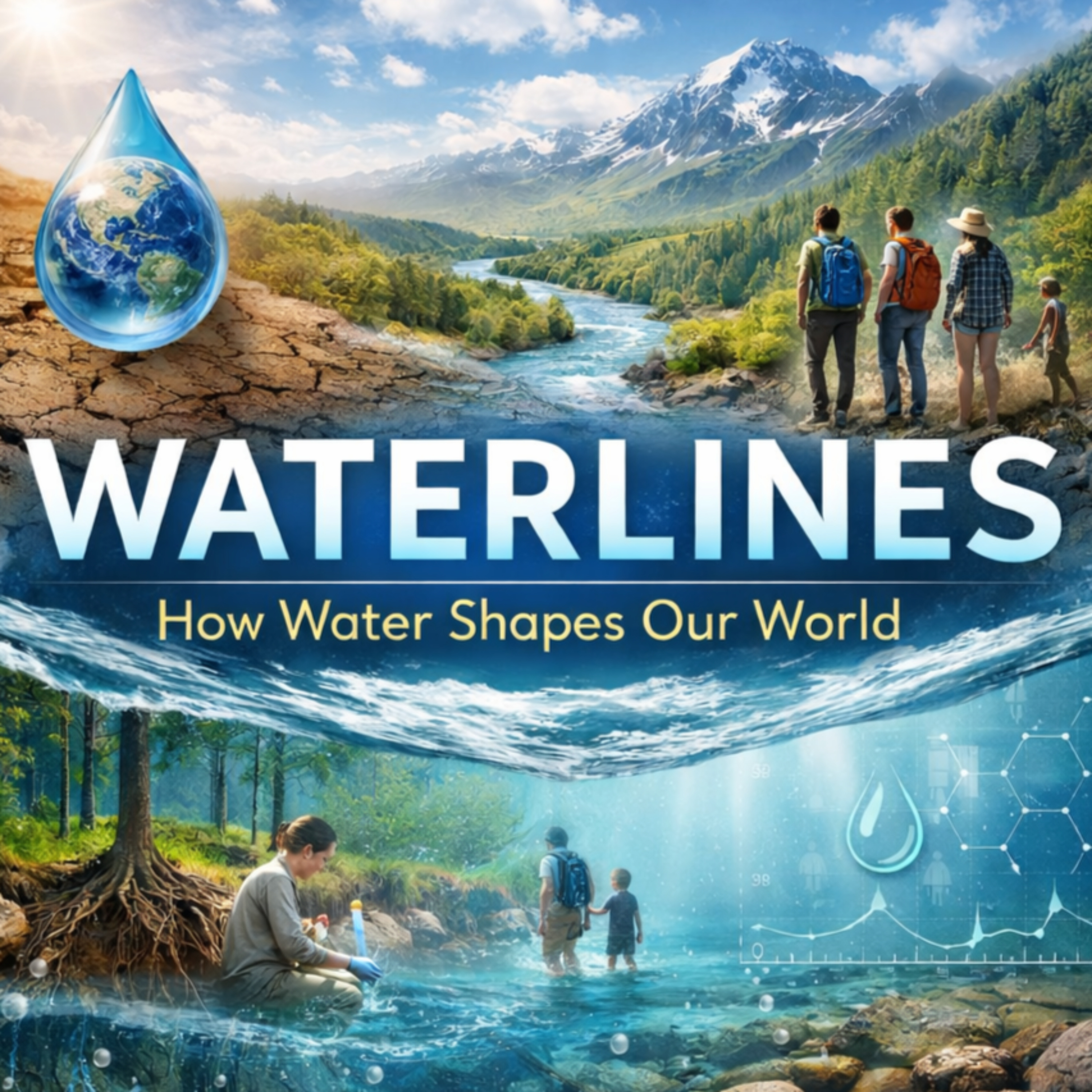 Waterlines: How Water Shapes Our World cover art