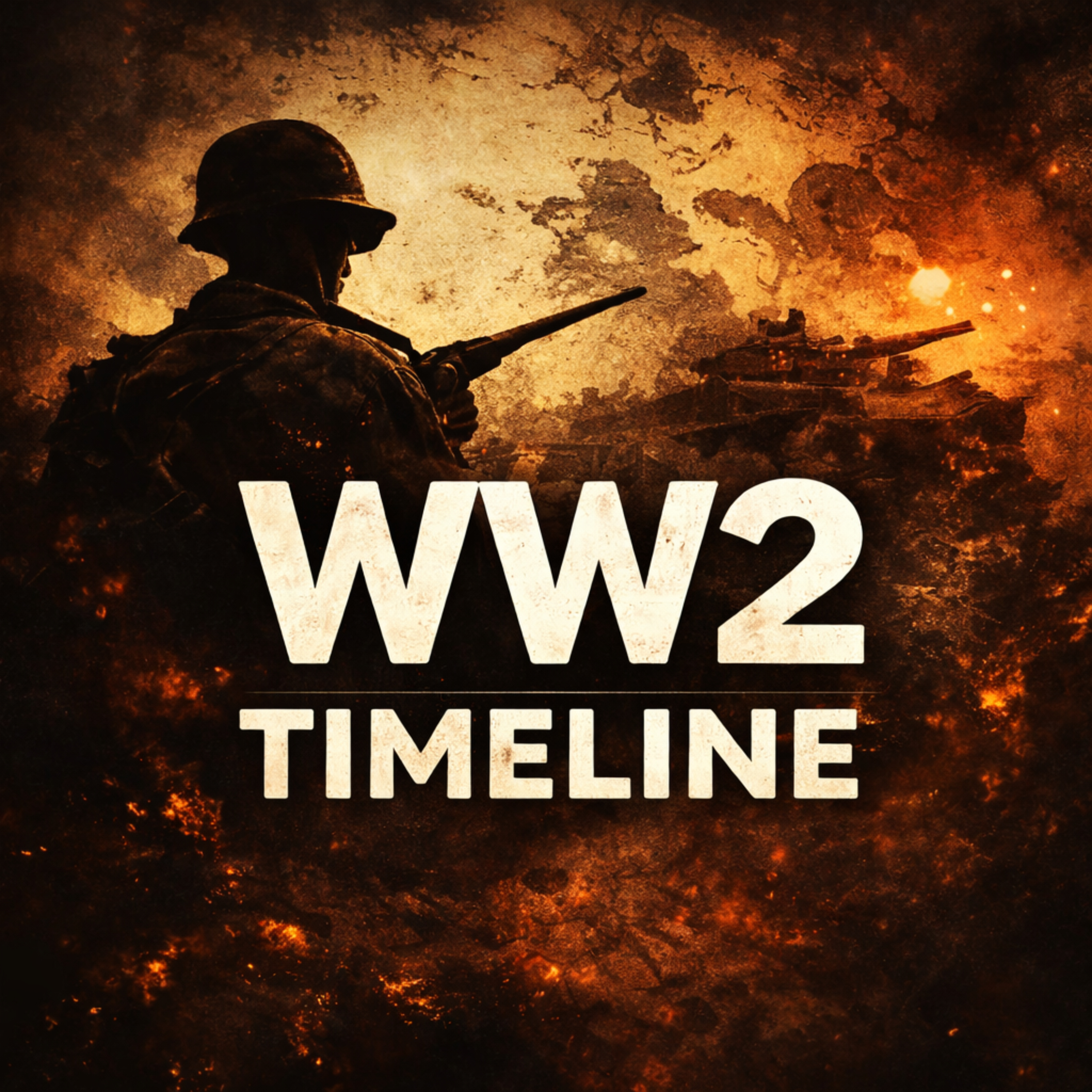 WW2 Timeline — The War Timeline Series cover art