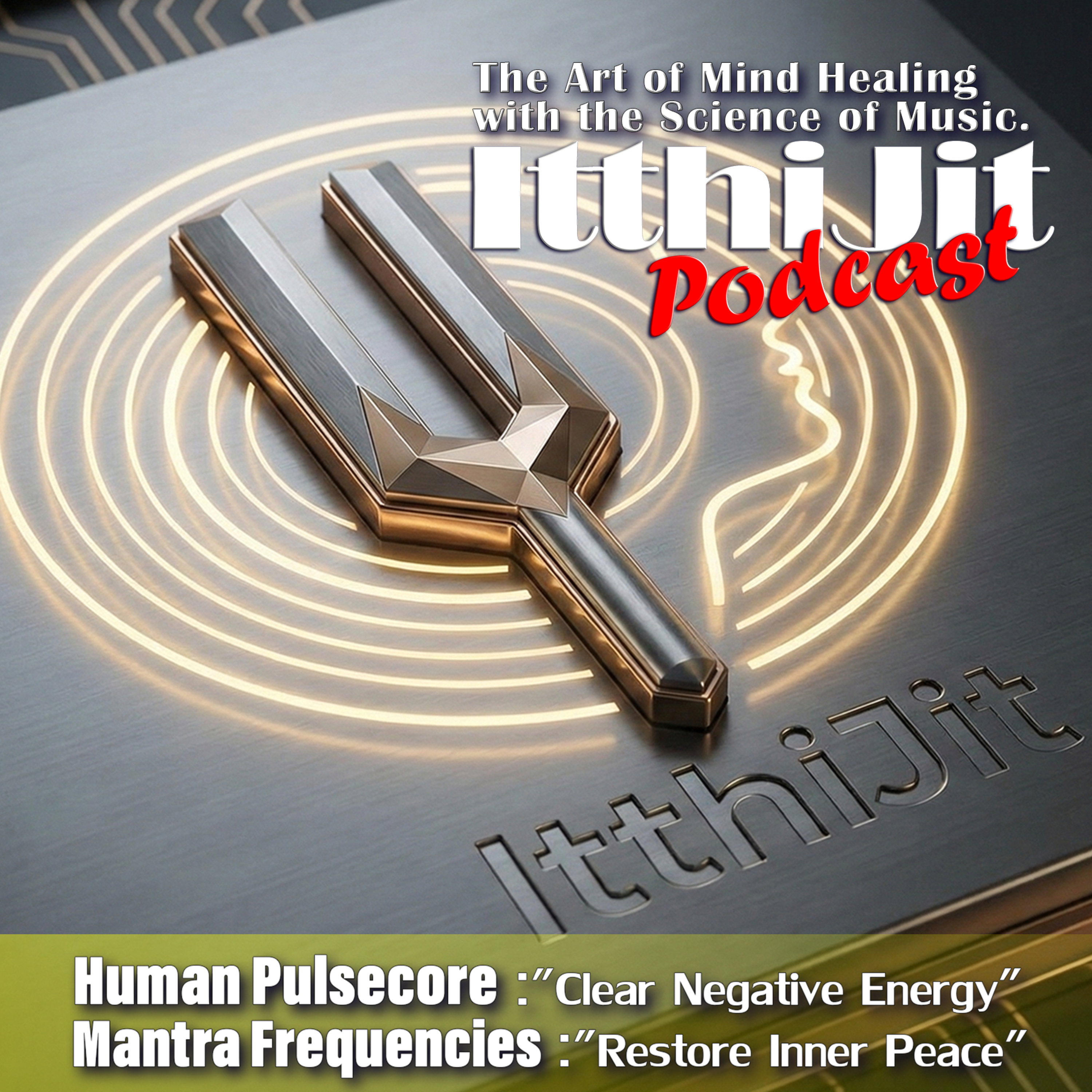 ItthiJit Podcast: The Art of Mind Healing with the Science of Music. cover art