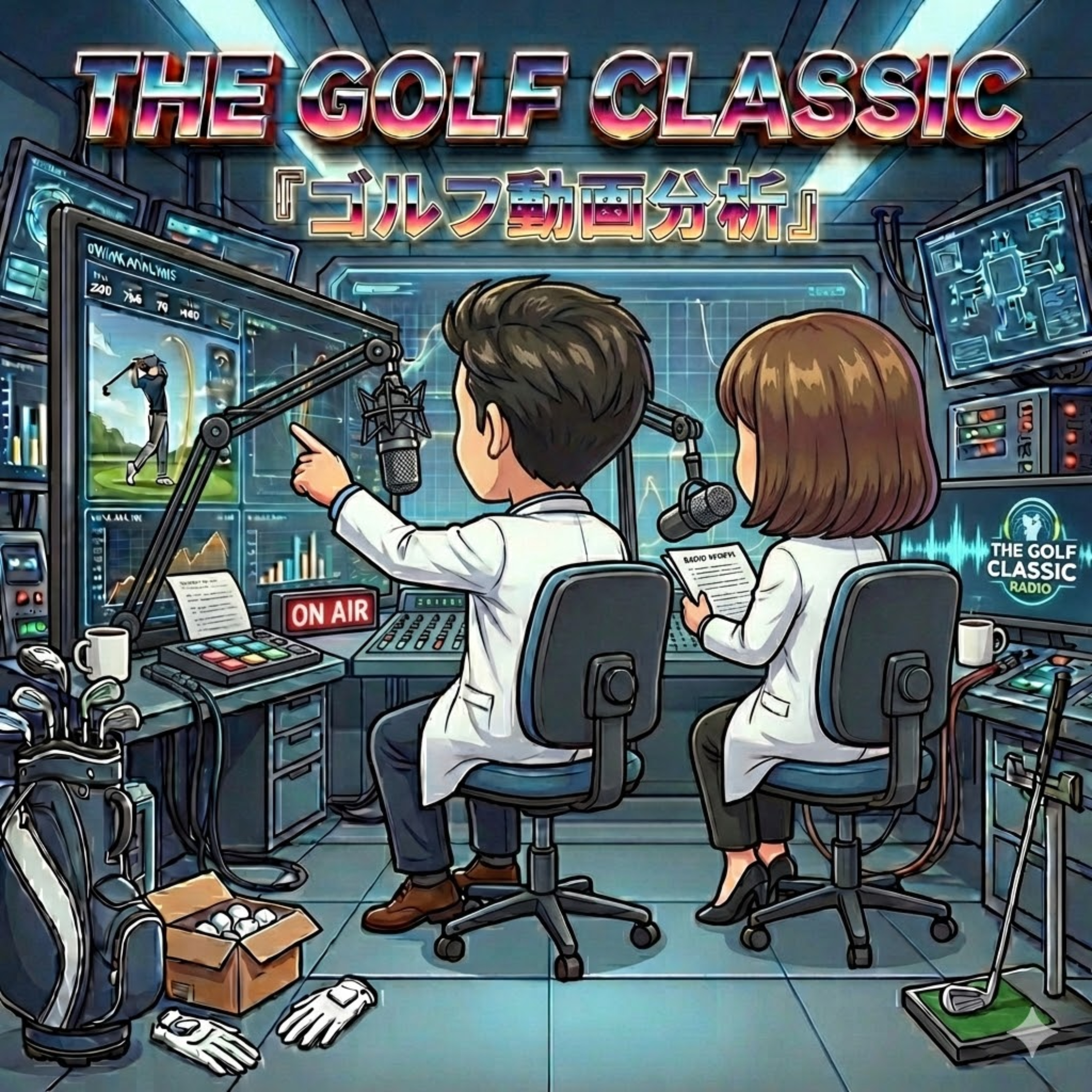 The golf classic『ゴルフ動画分析』 cover art