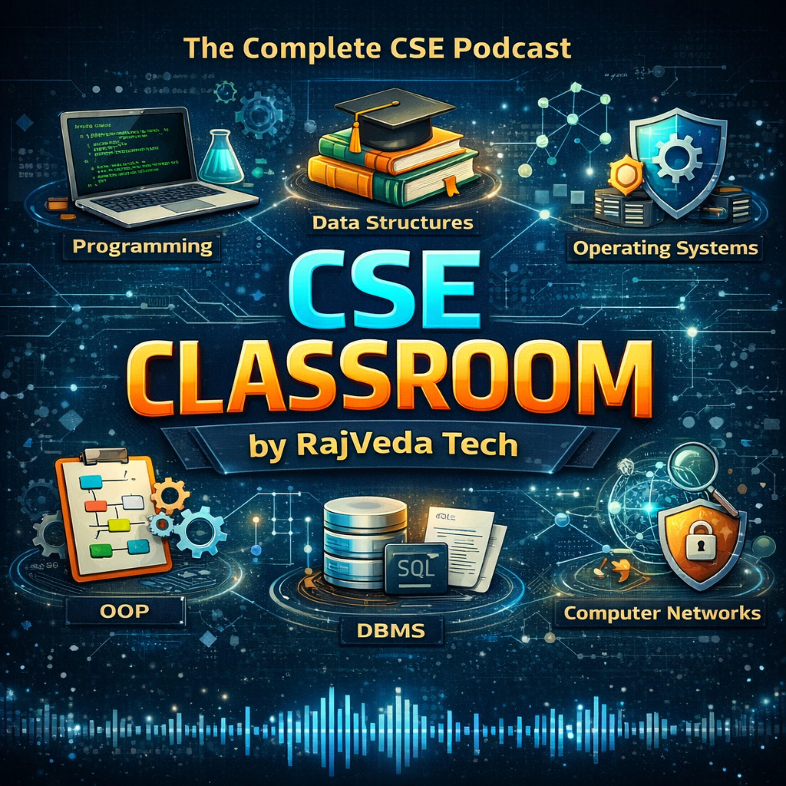 CSE Classroom – Building clarity. Structuring logic. Shaping future engineers cover art