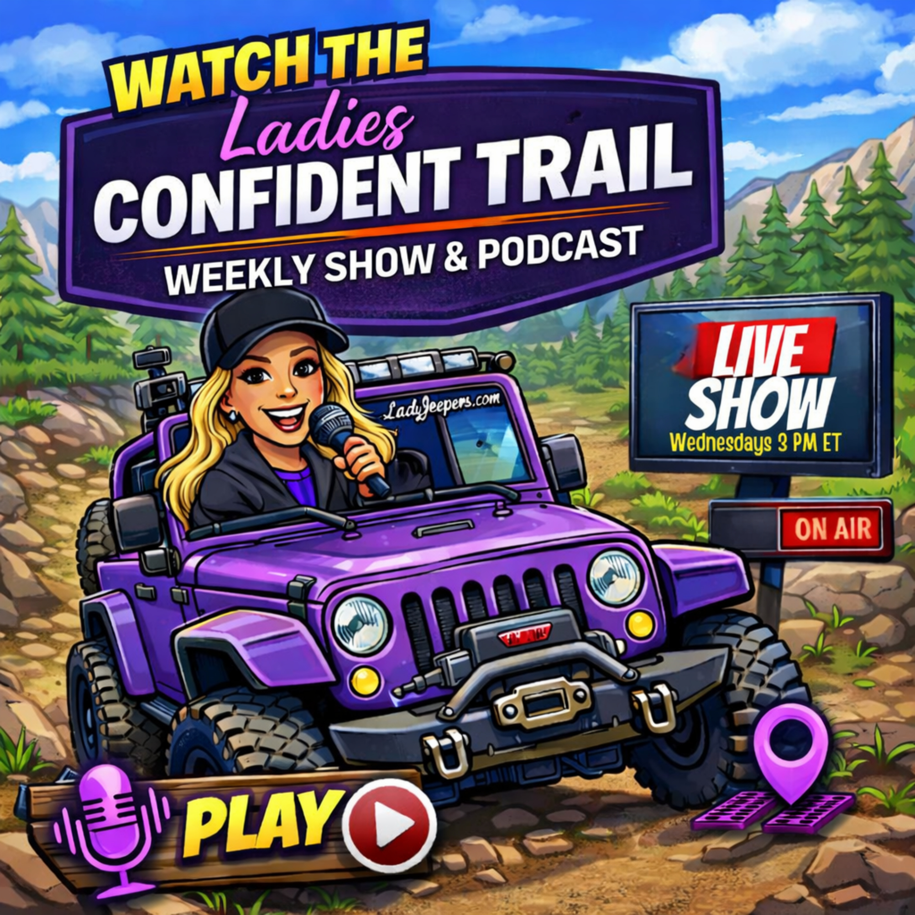 Ladies Confident Trail Show podcast artwork