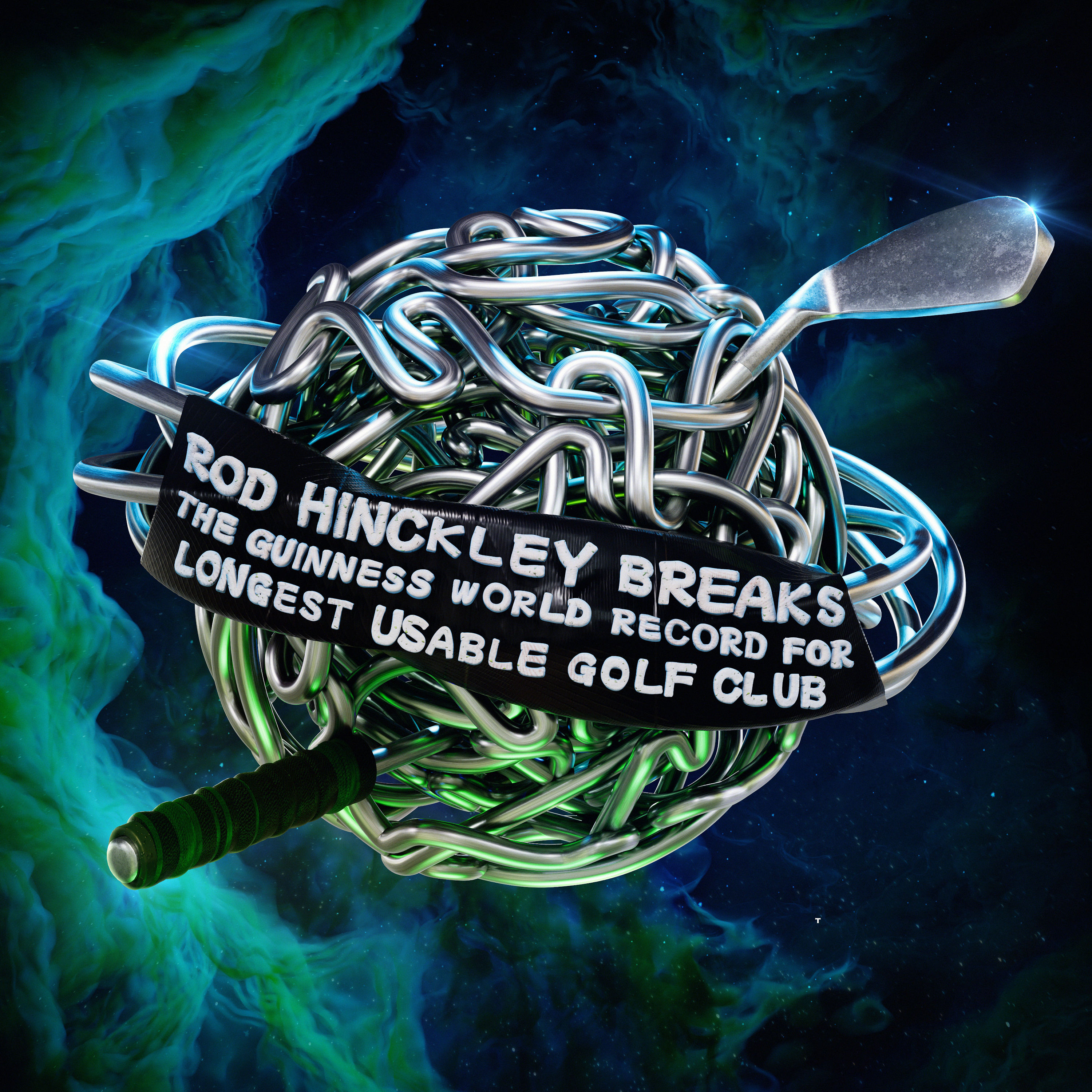 Rod Hinckley Breaks the Guinness World Record for Longest Usable Golf Club cover art
