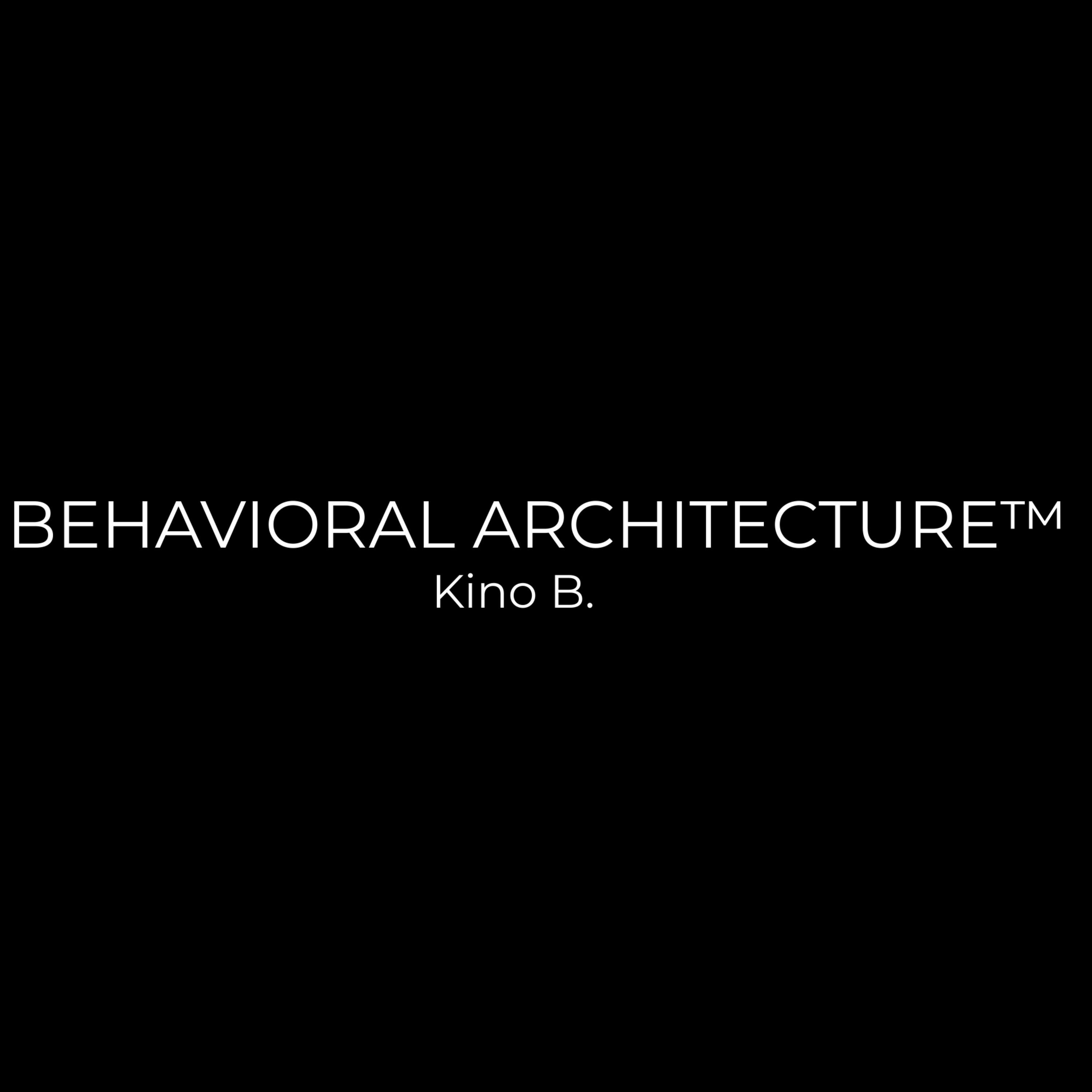 Behavioral Architecture™ cover art