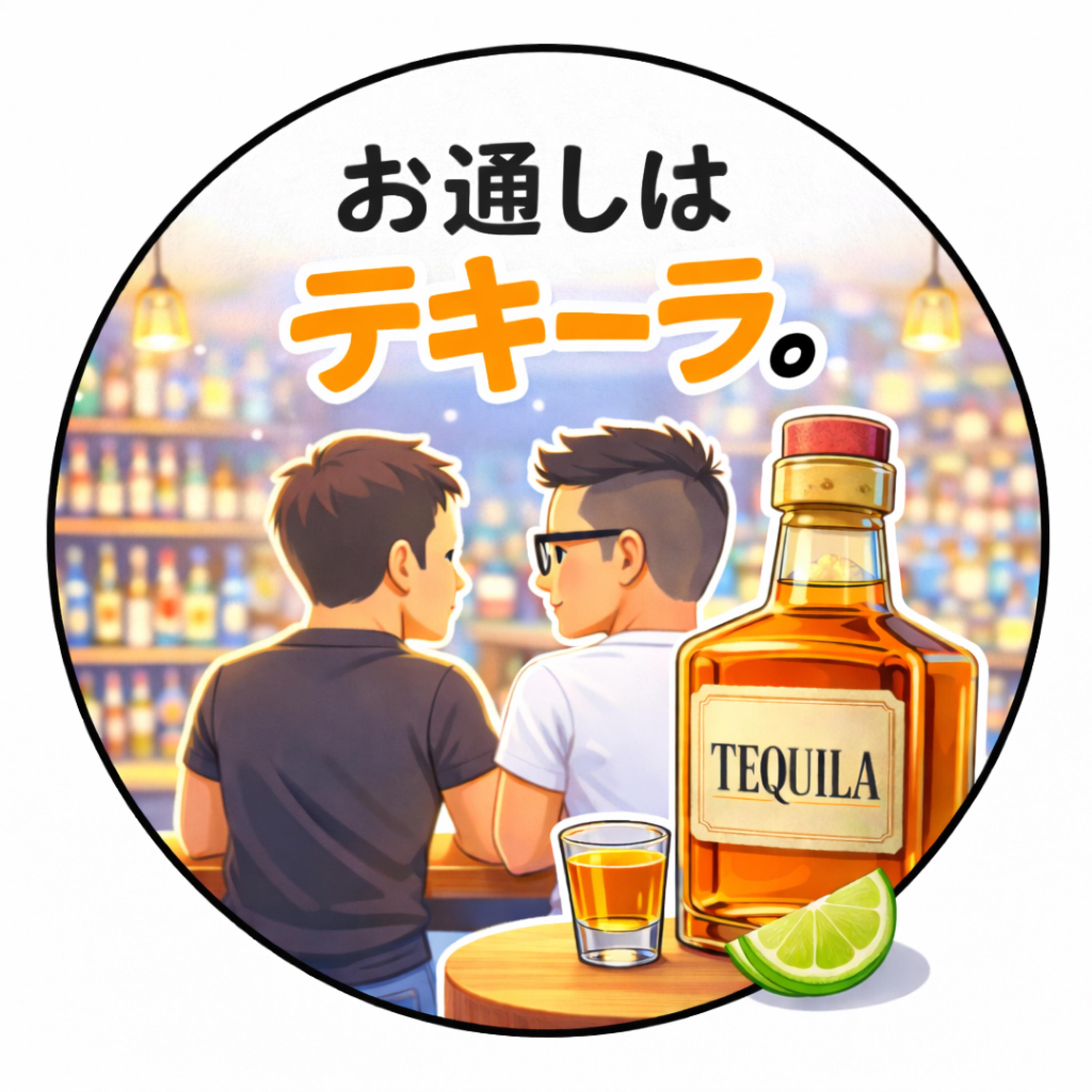 お通しはテキーラ。 cover art