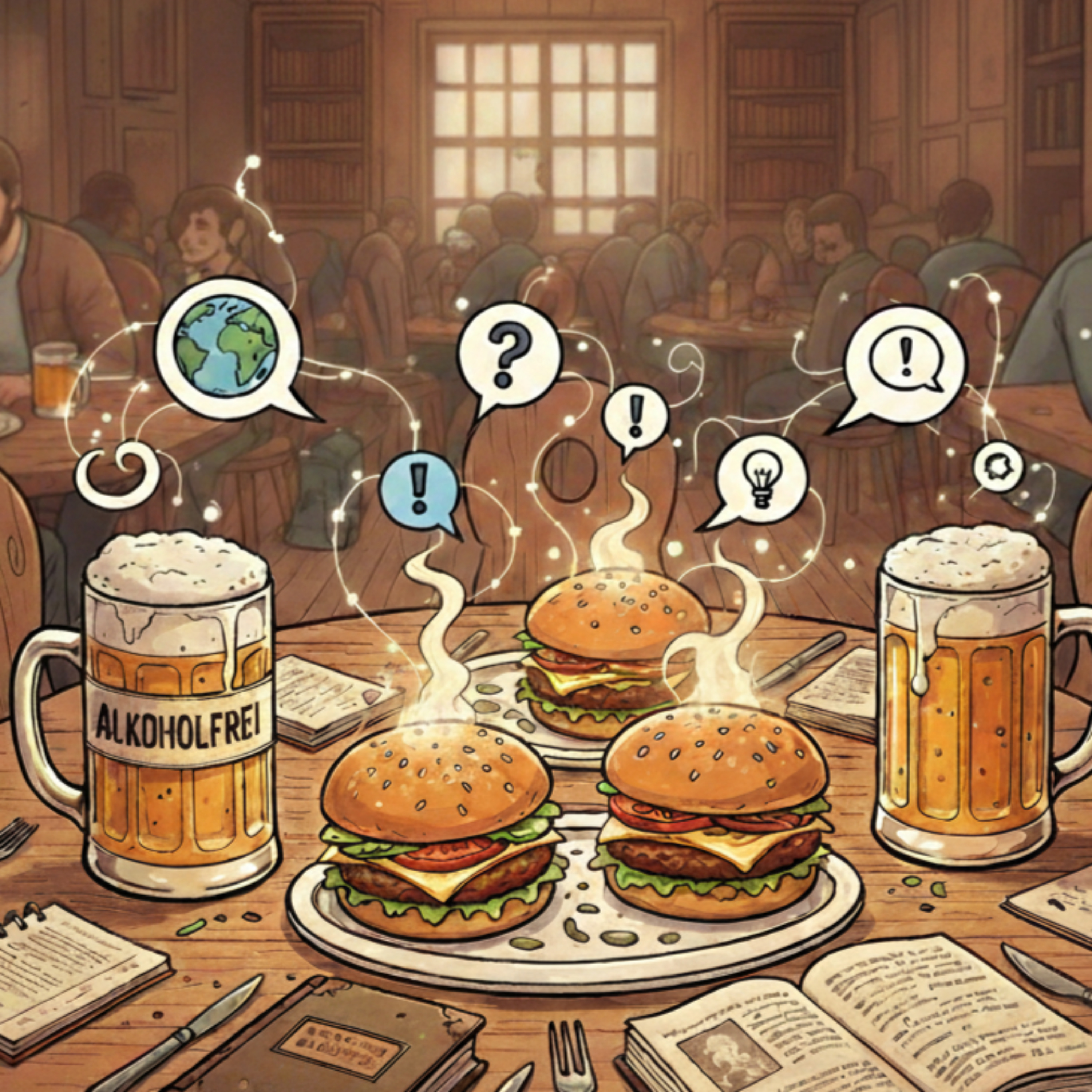 Zwischen Burger, Bier und sozialer Erkenntnis podcast artwork