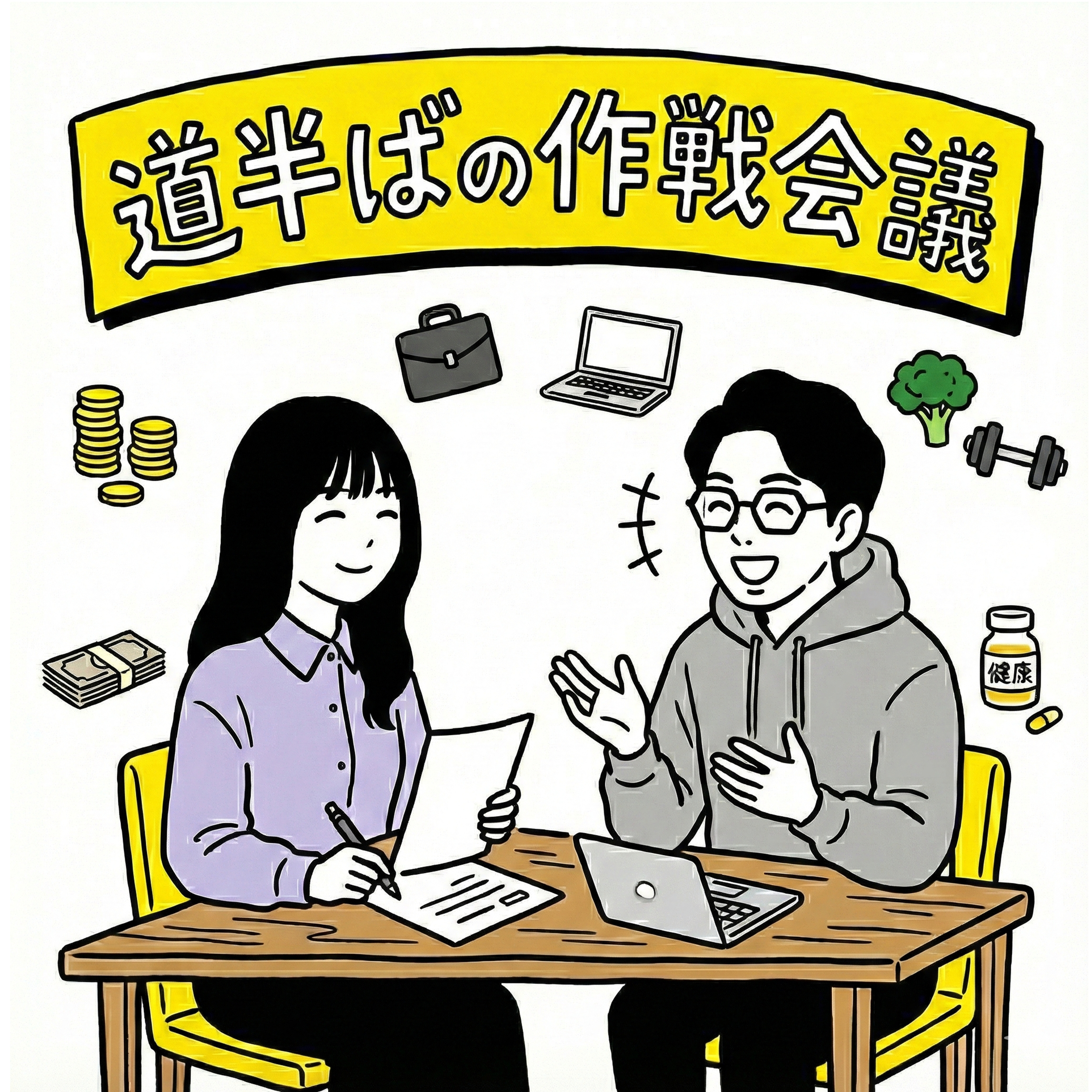 道半ばの作戦会議