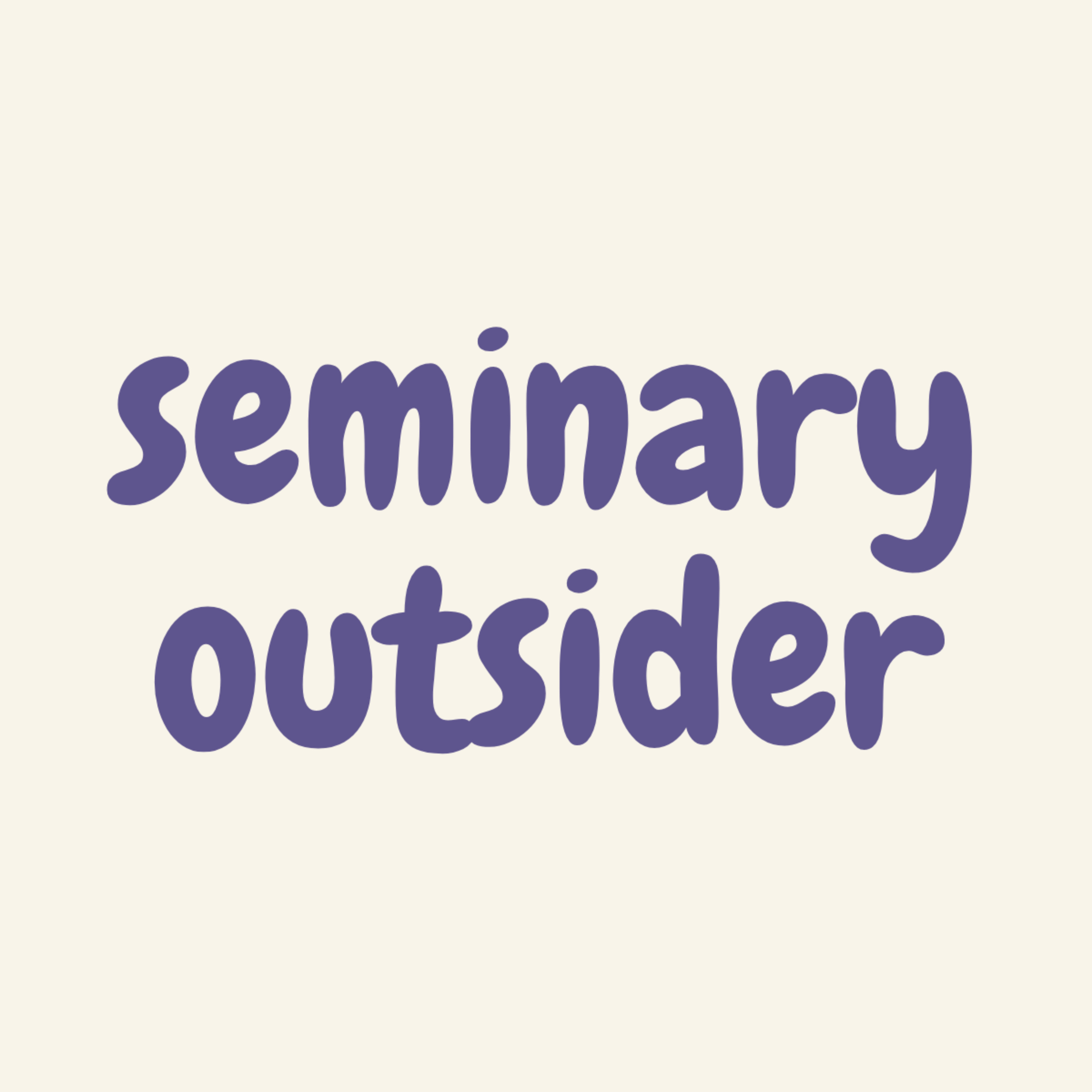 Seminary Outsider podcast artwork