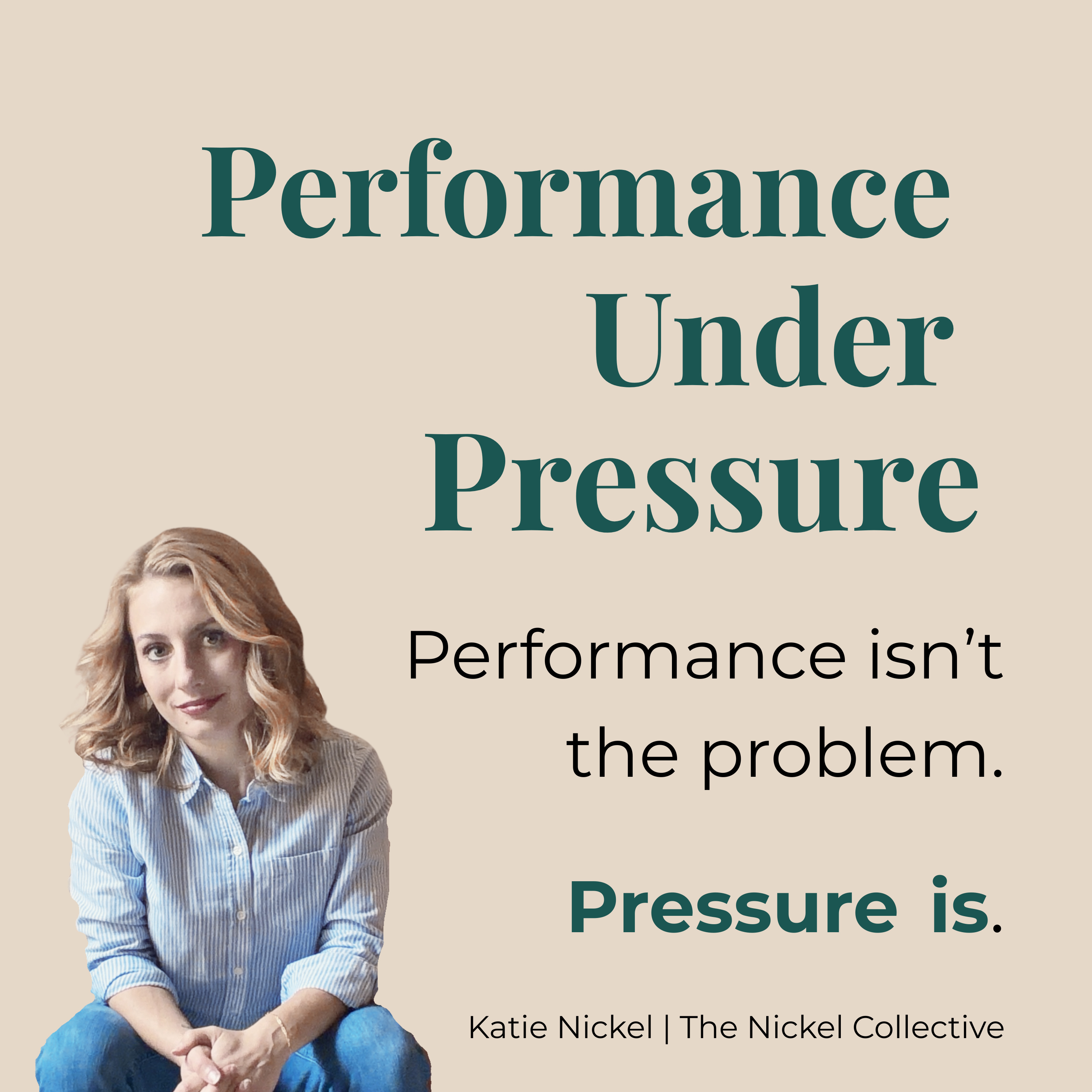 Performance Under Pressure cover art
