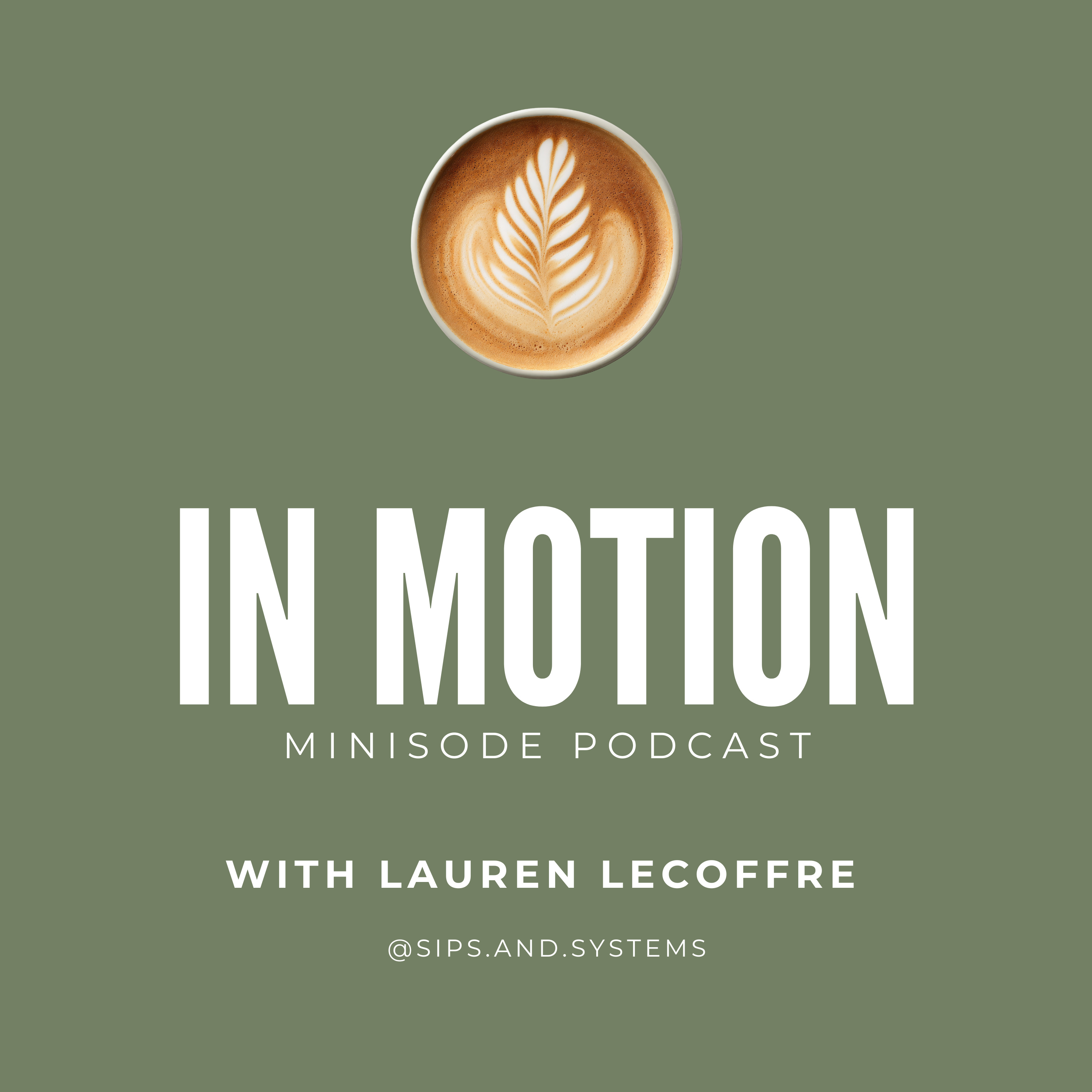 In Motion podcast artwork