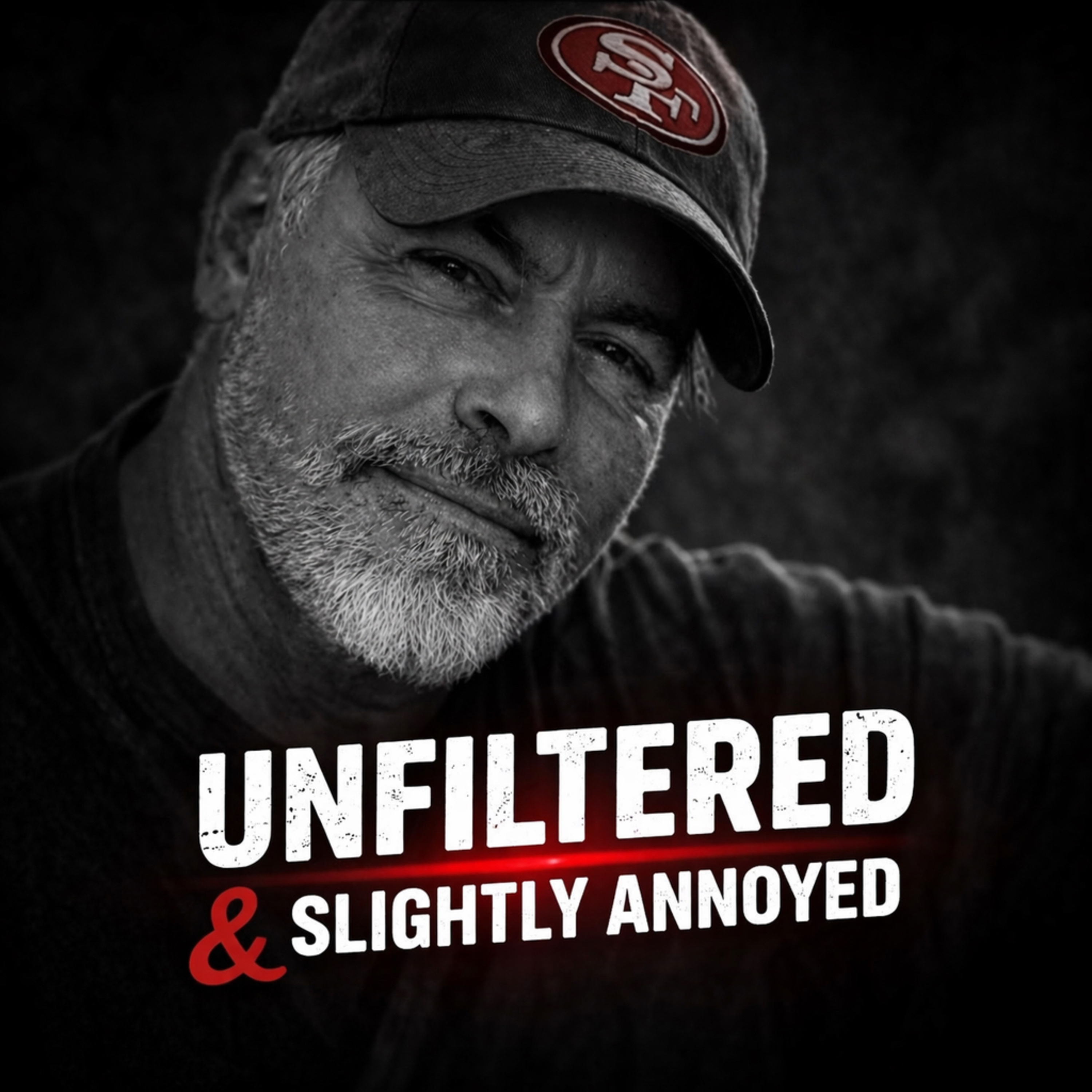 Unfiltered and Slightly Annoyed podcast artwork