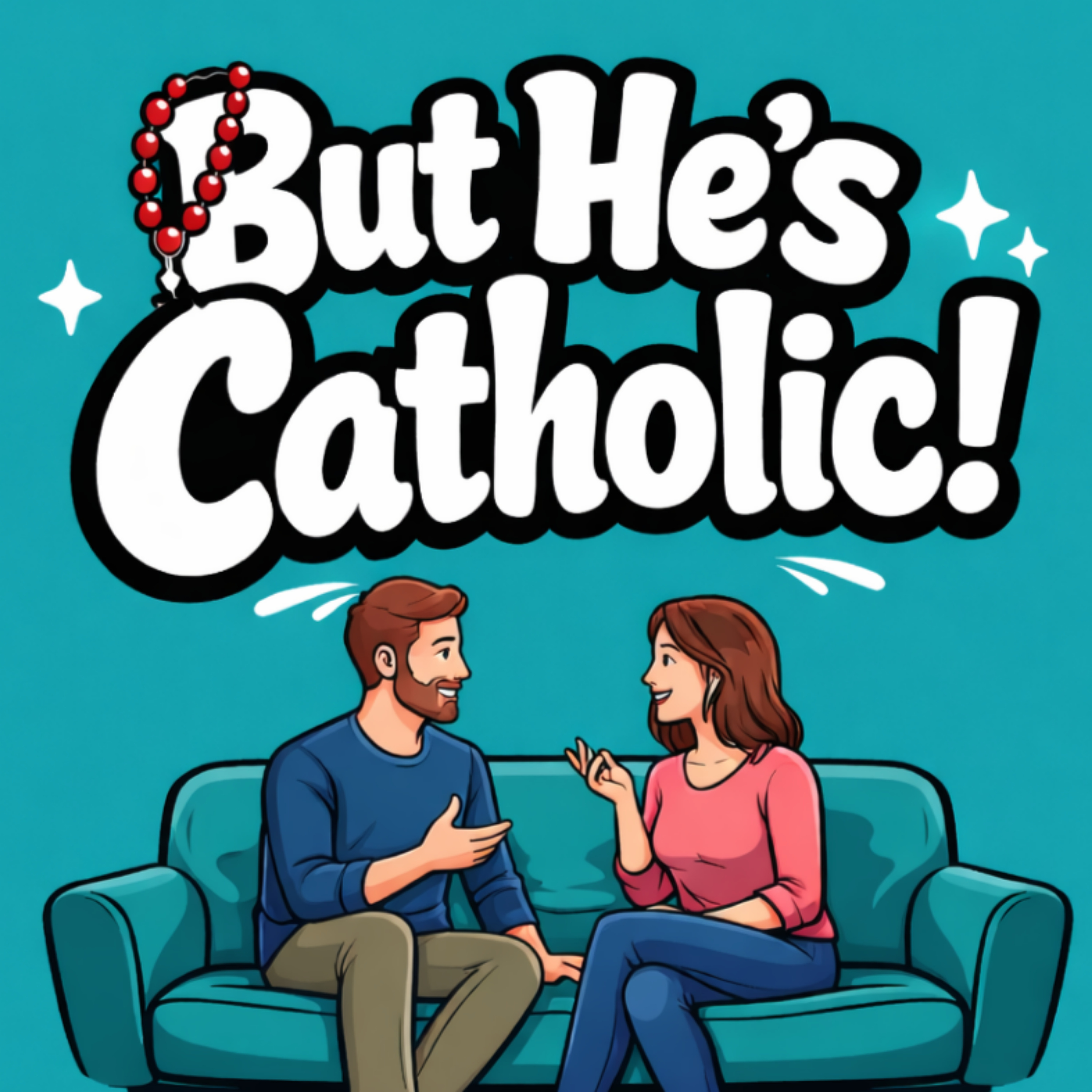 But He's Catholic! cover art