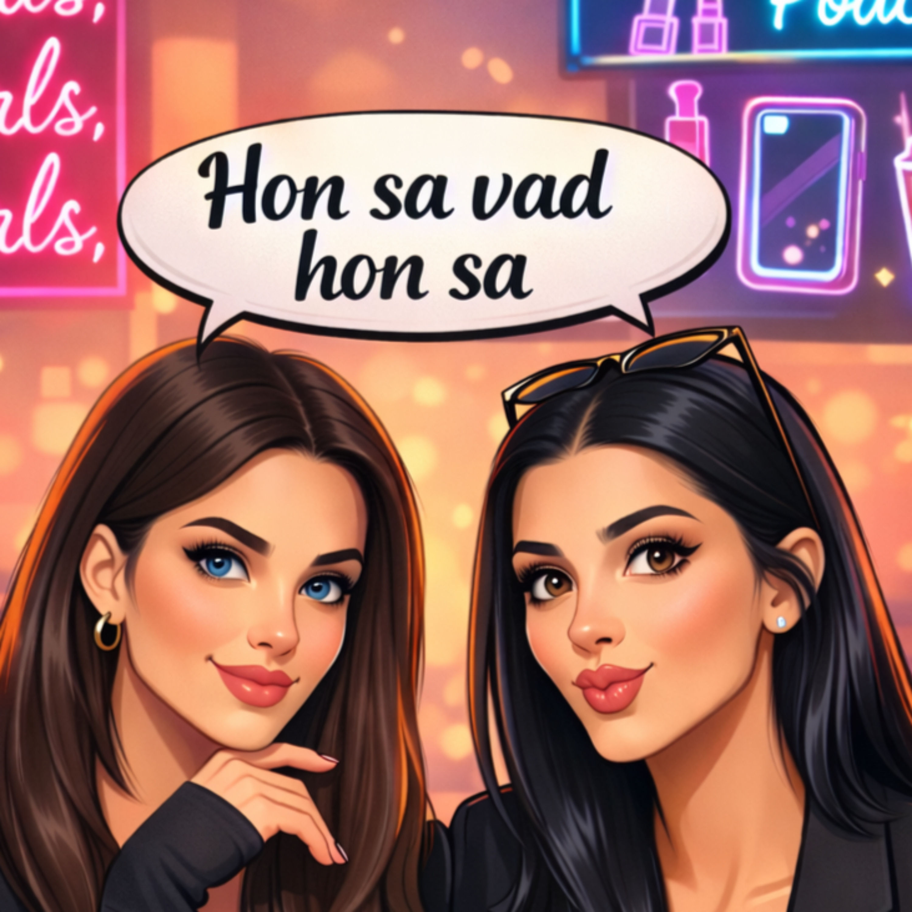 Hon sa vad hon sa