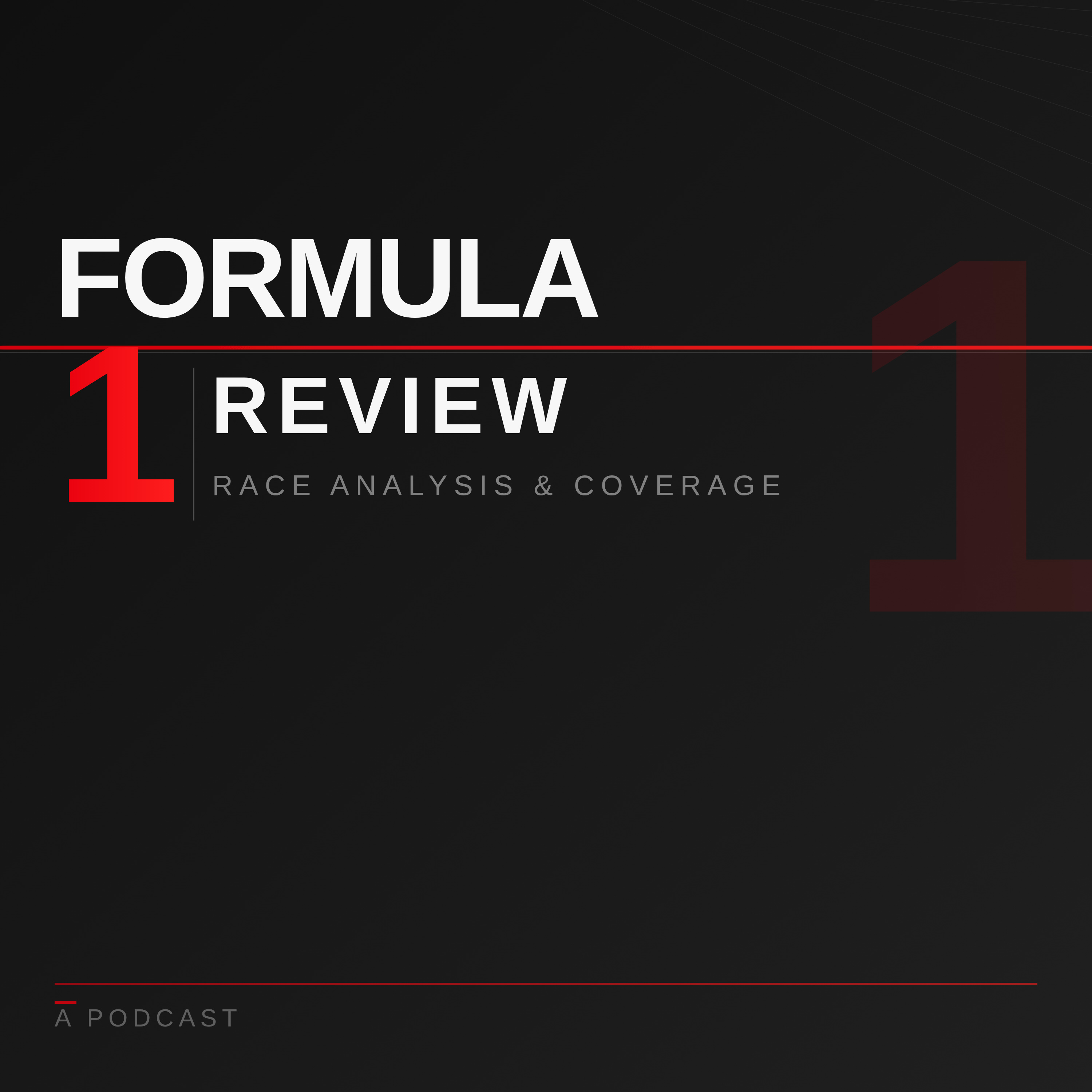 Formula 1 Review cover art