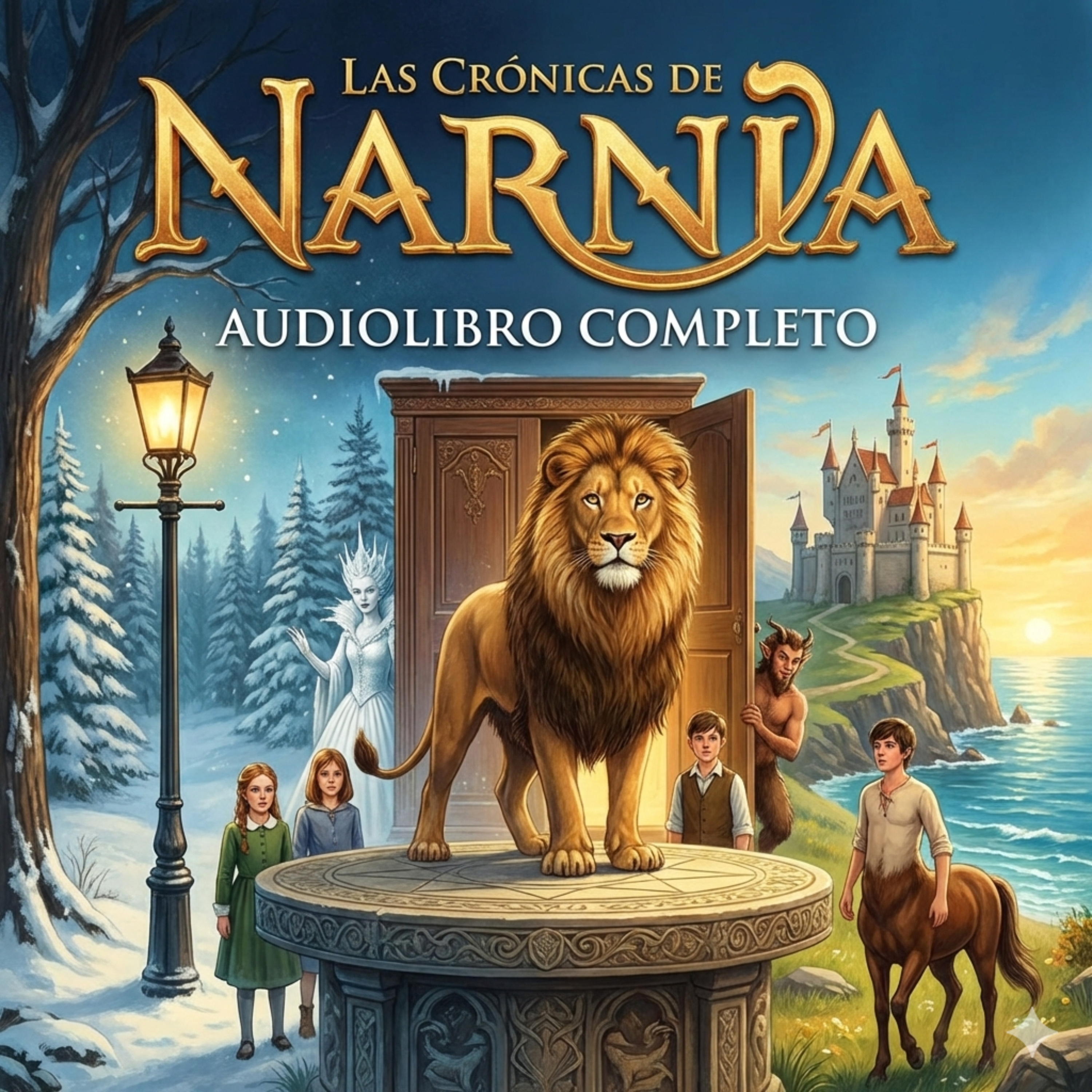 Las Crónicas de Narnia Audiolibro cover art