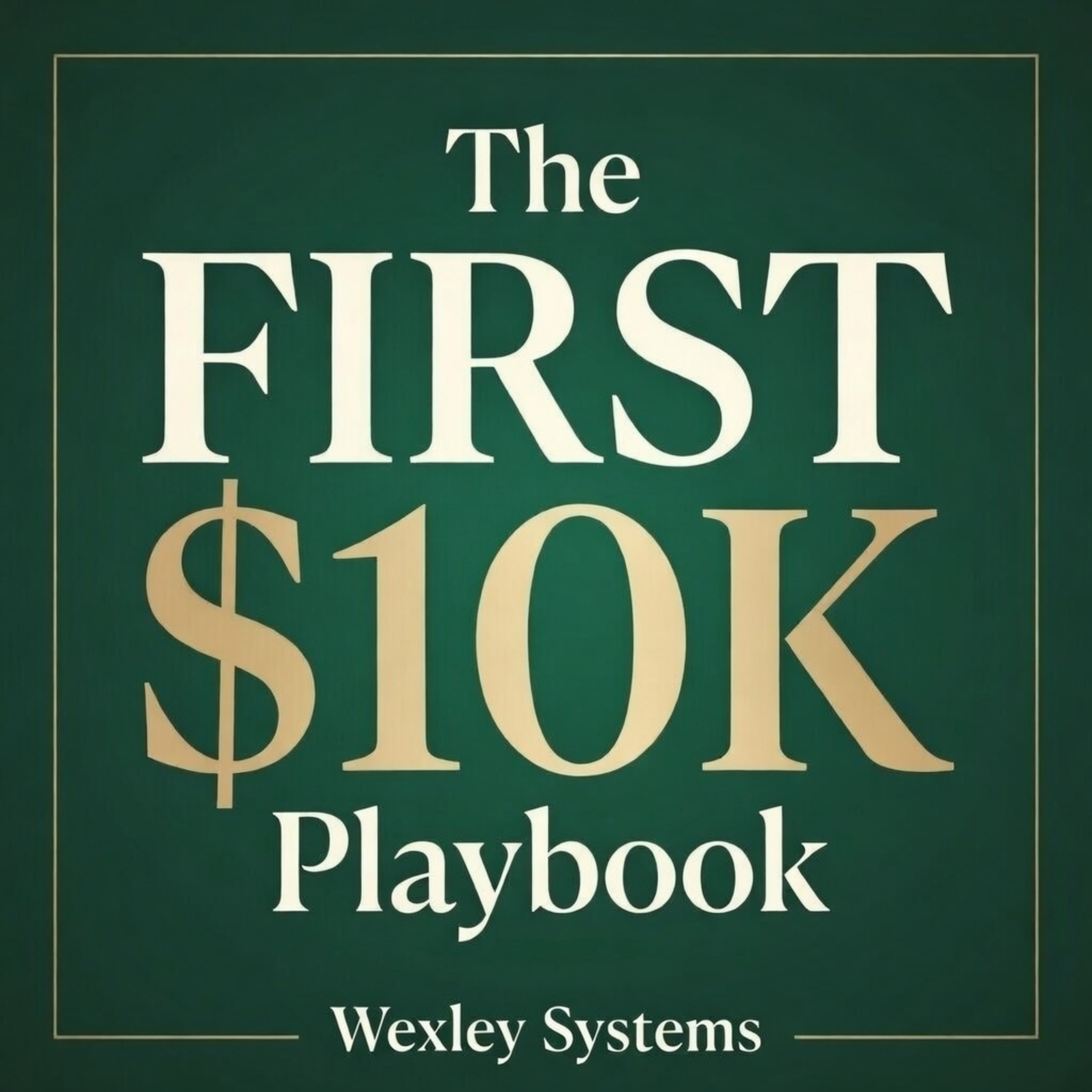 The First $10K Playbook cover art