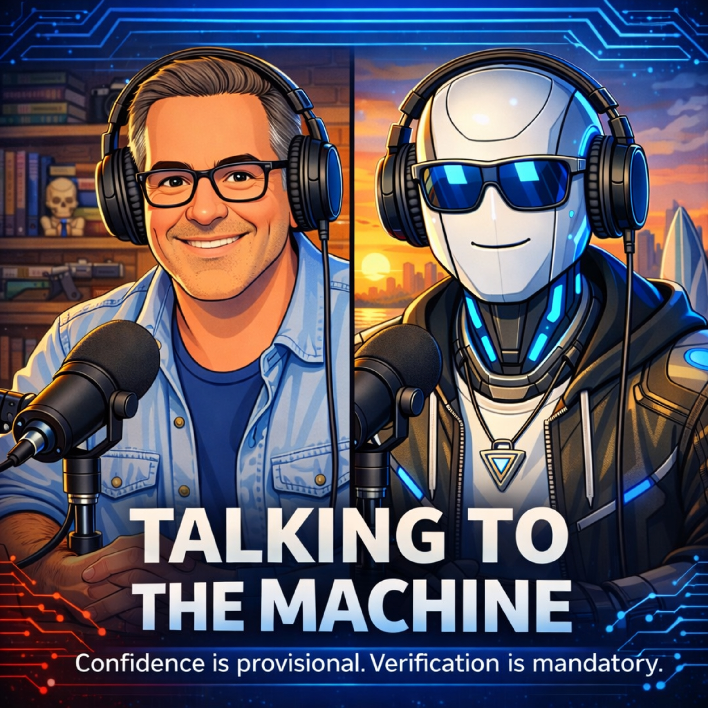 Talking to the Machine: AI, Power, Politics, Media, and the Architecture of Belief cover art