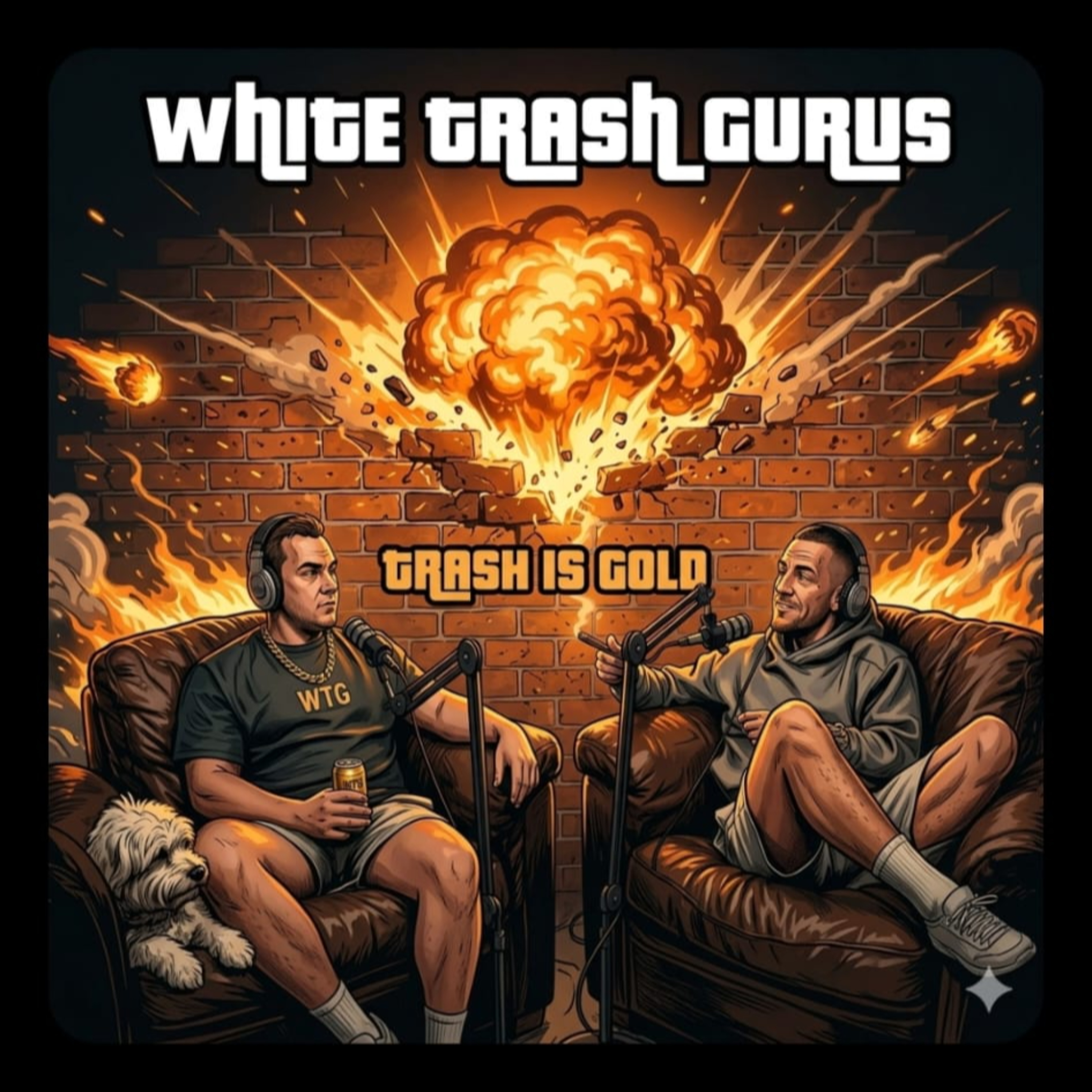 White Trash Gurus podcast artwork