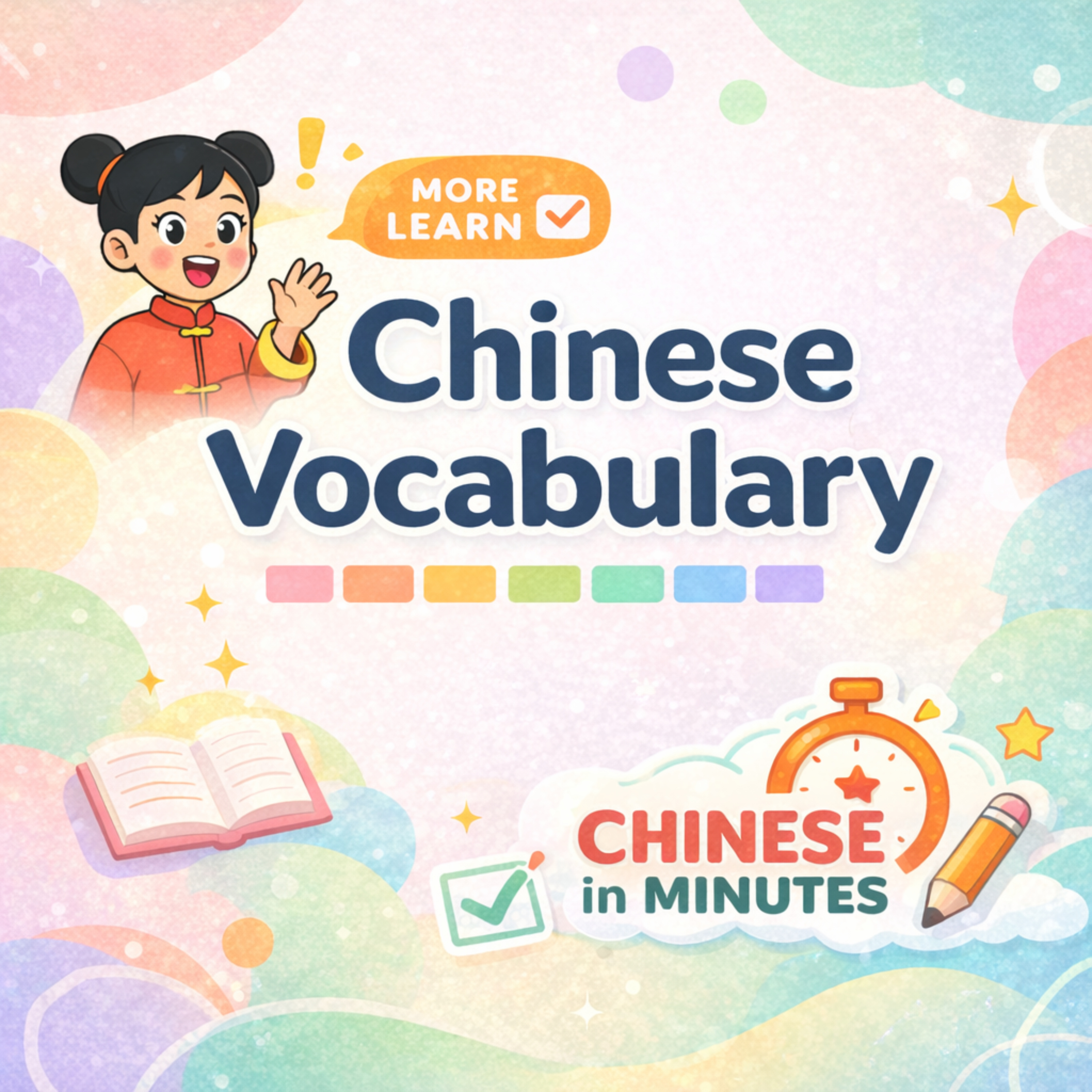 Slow Chinese Listening Practice for Beginners – Learn Vocabulary Easily