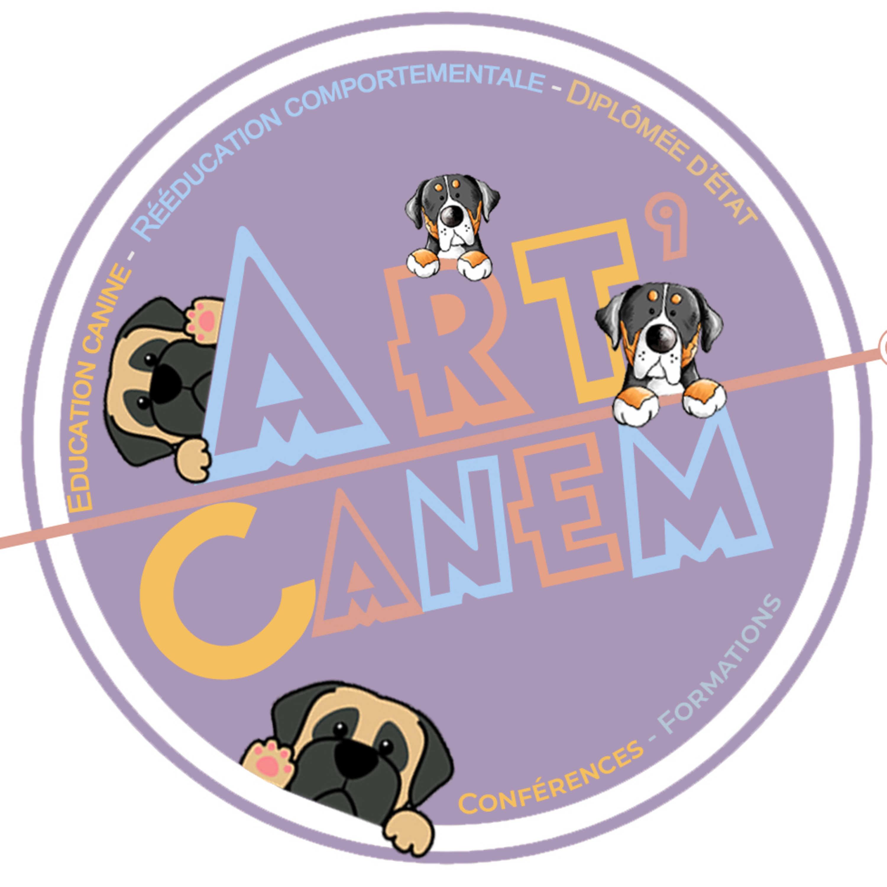 Art’Canem — Ralentir aux côtés de son chien podcast artwork