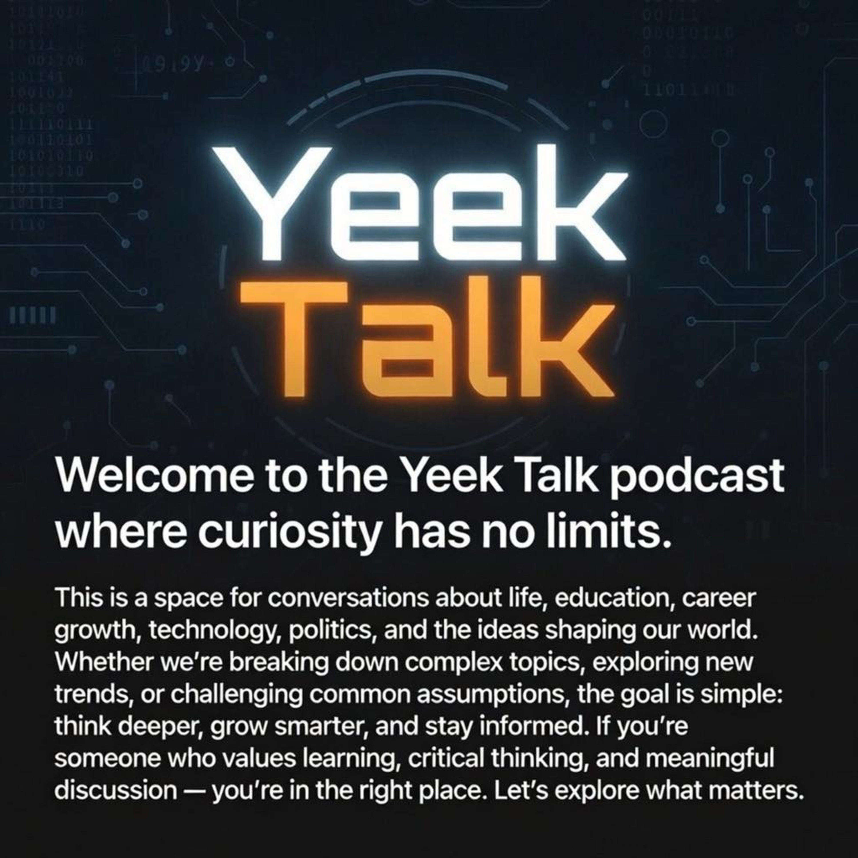 Yeek Talk podcast artwork