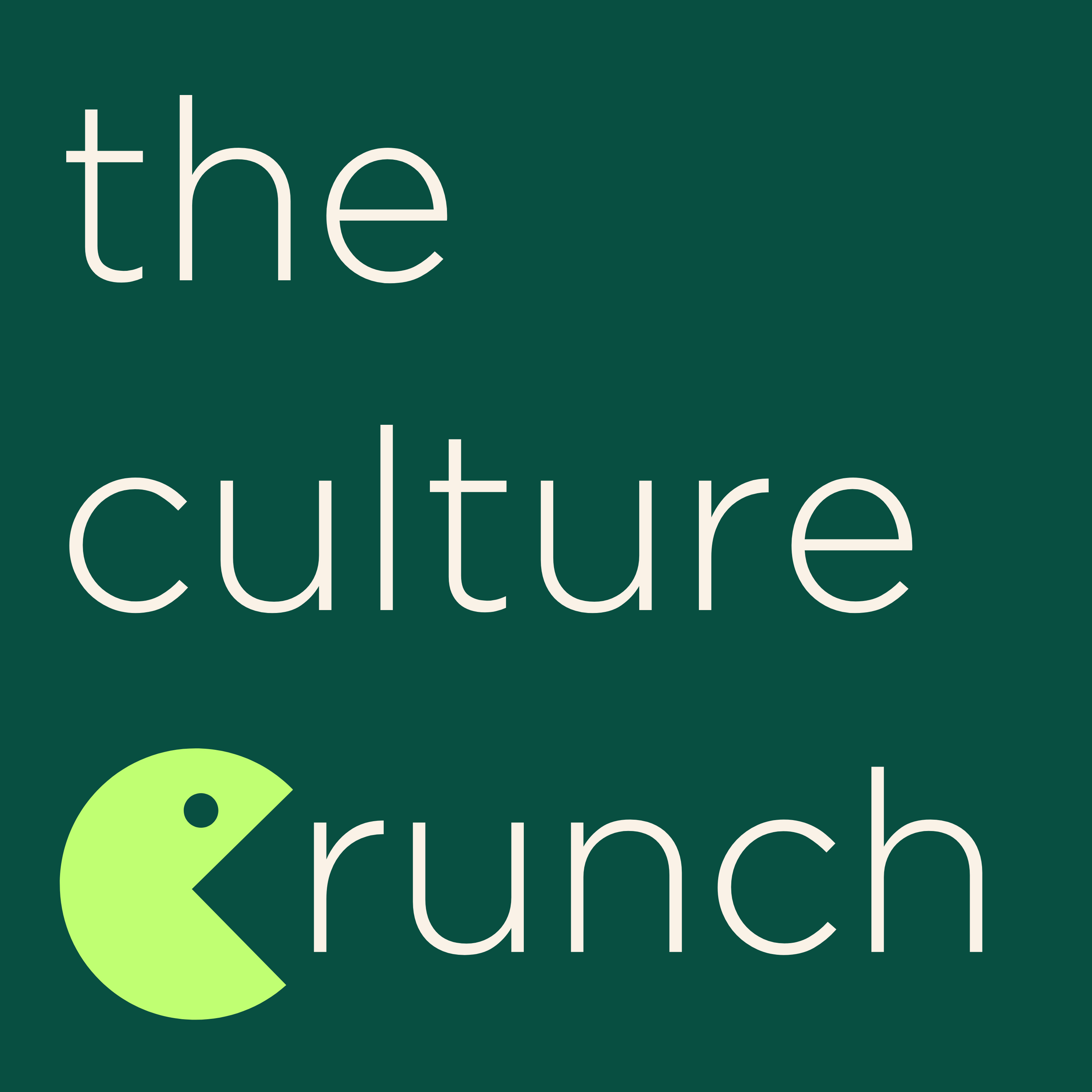 the culture crunch podcast artwork