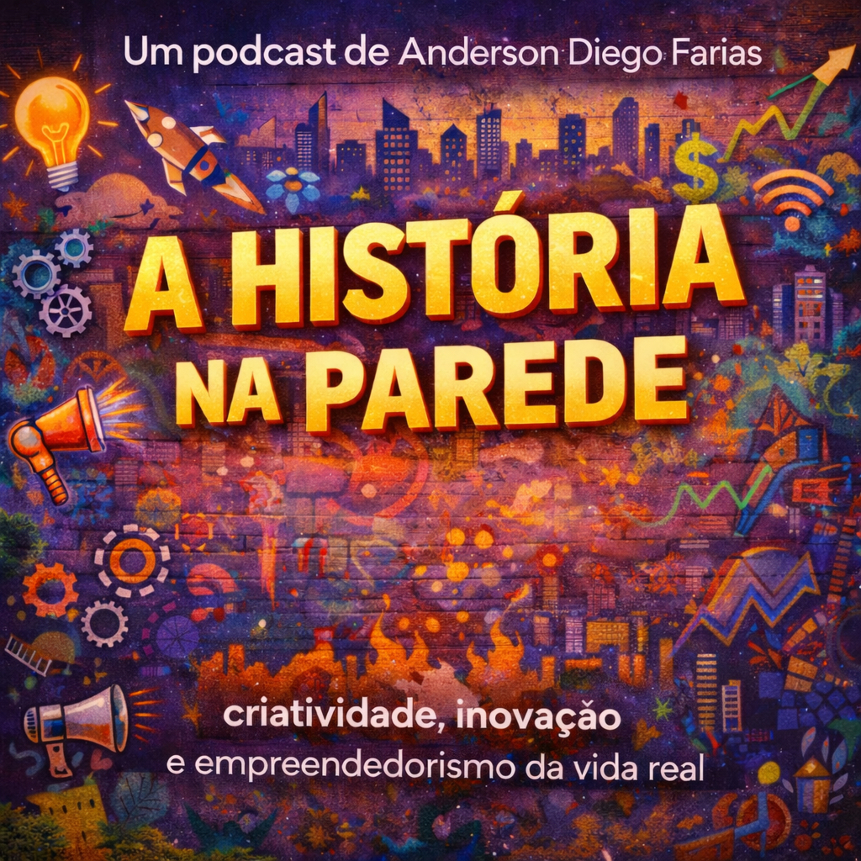 A história na parede