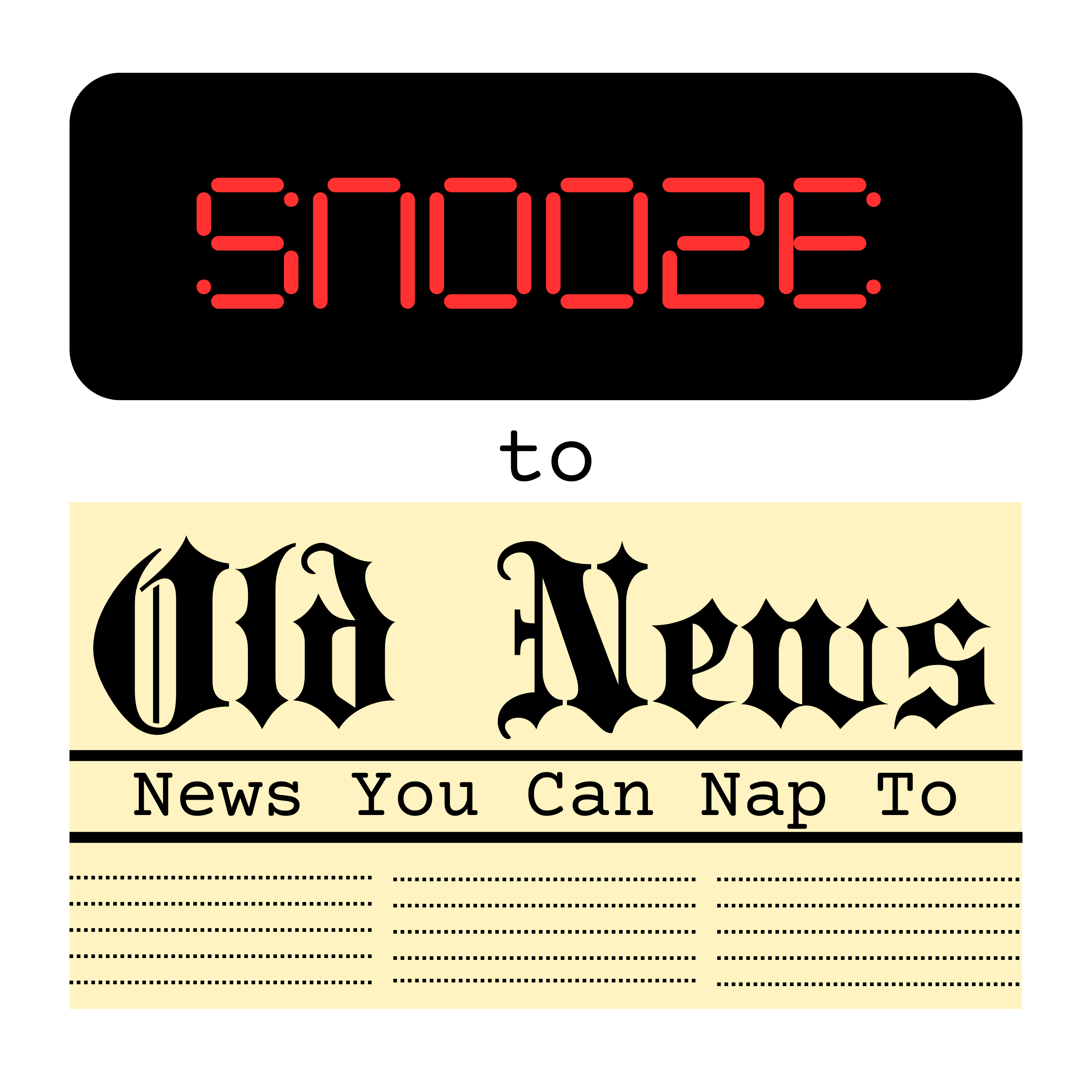 Snooze to Old News podcast artwork