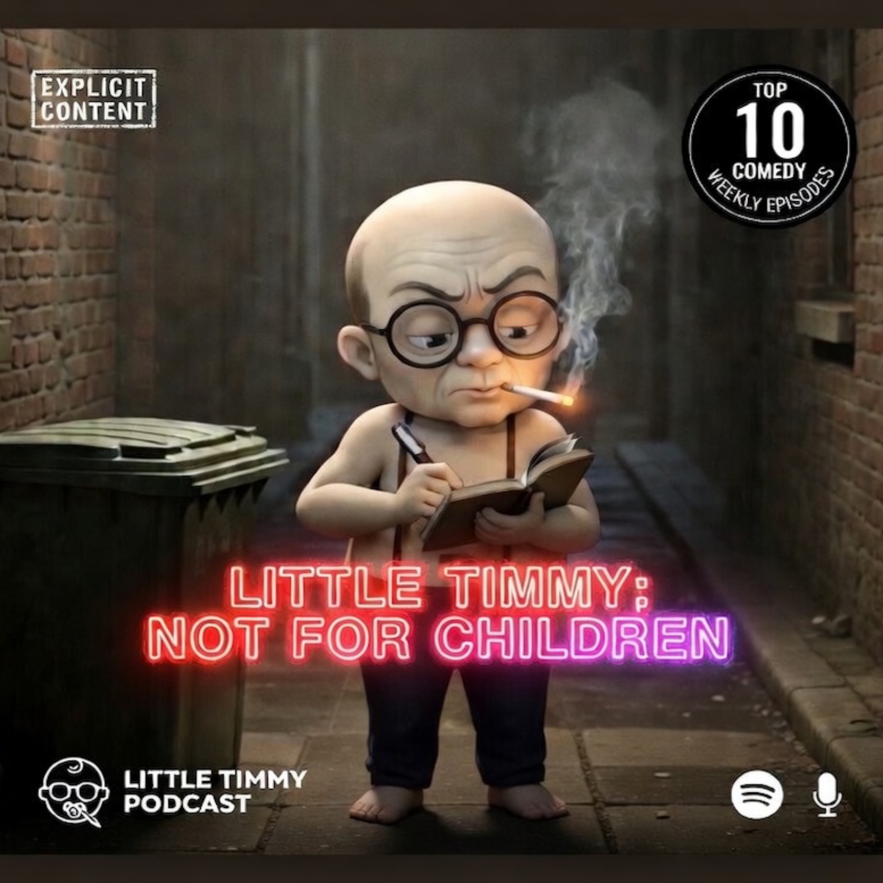 LITTLE TIMMY: NOT FOR KIDS! podcast artwork