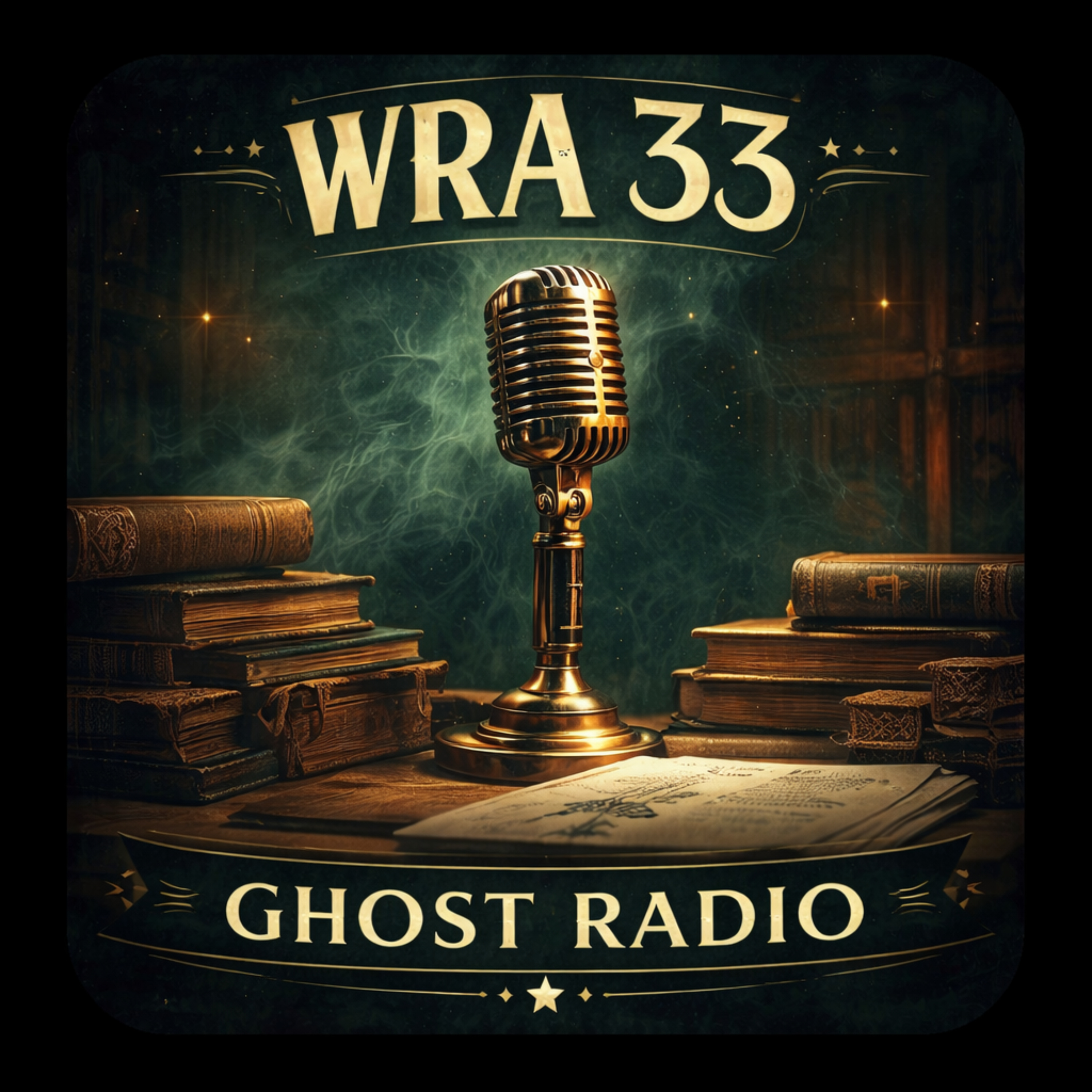 WRA33 Ghost Radio cover art