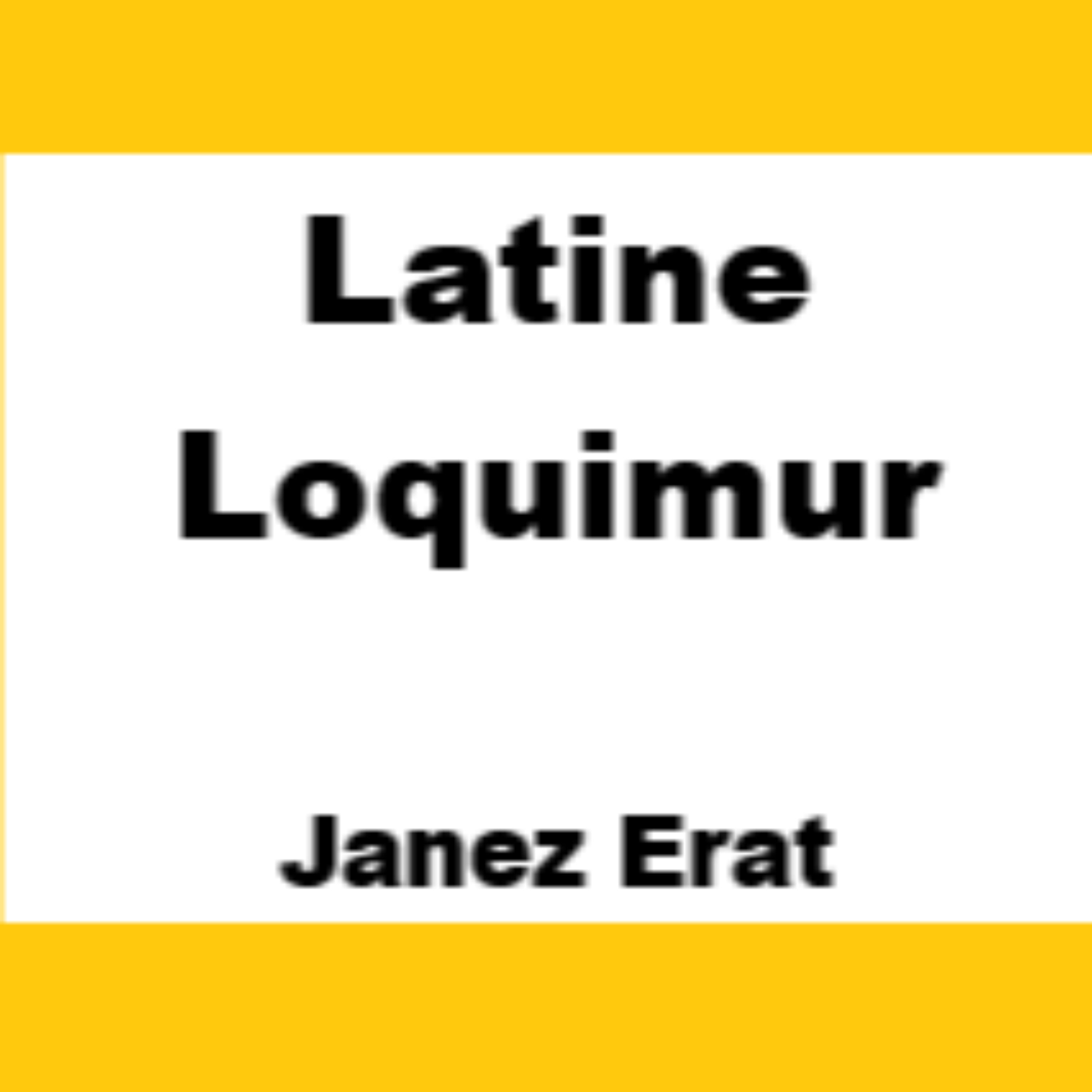Latine Loquimur