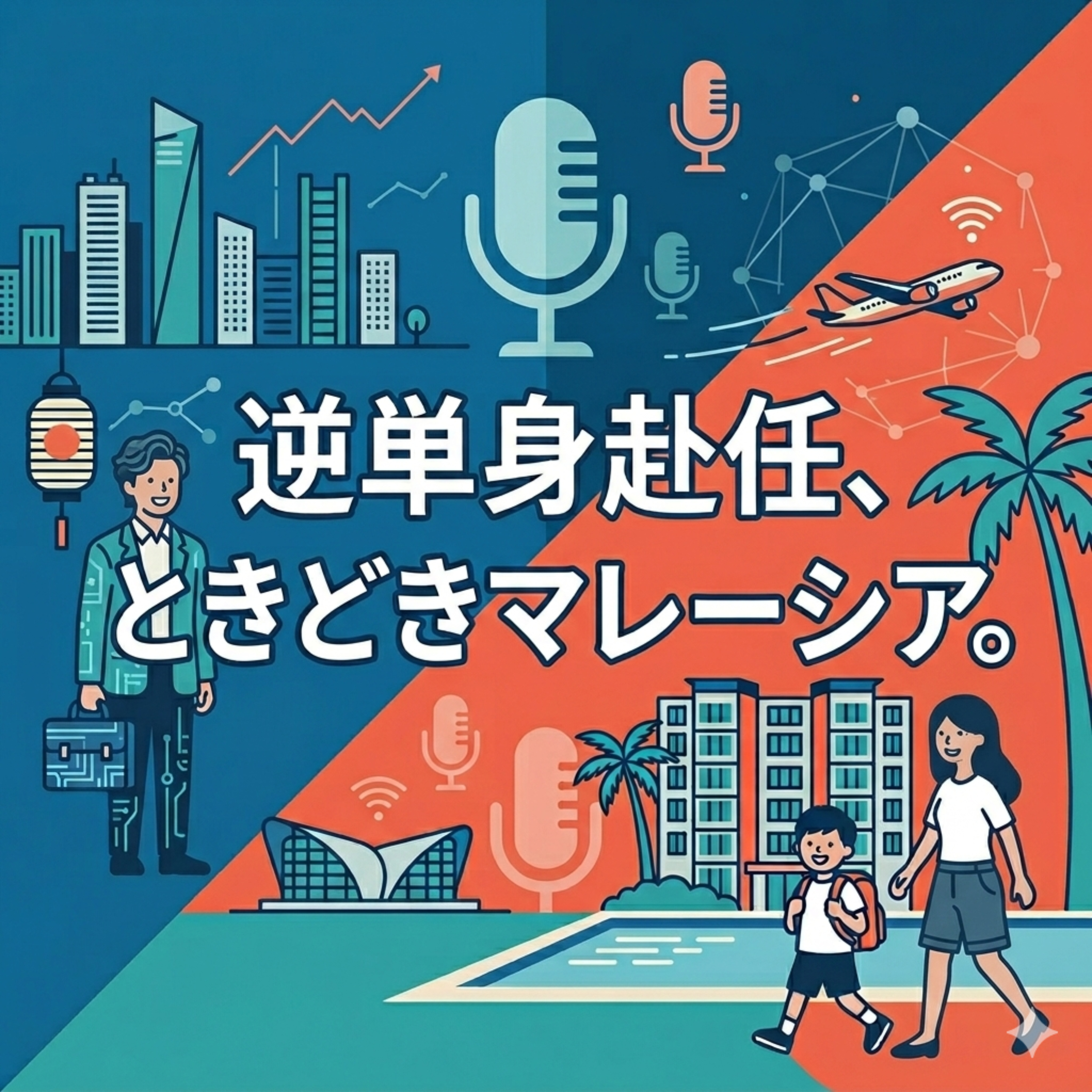 逆単身赴任、ときどきマレーシア。