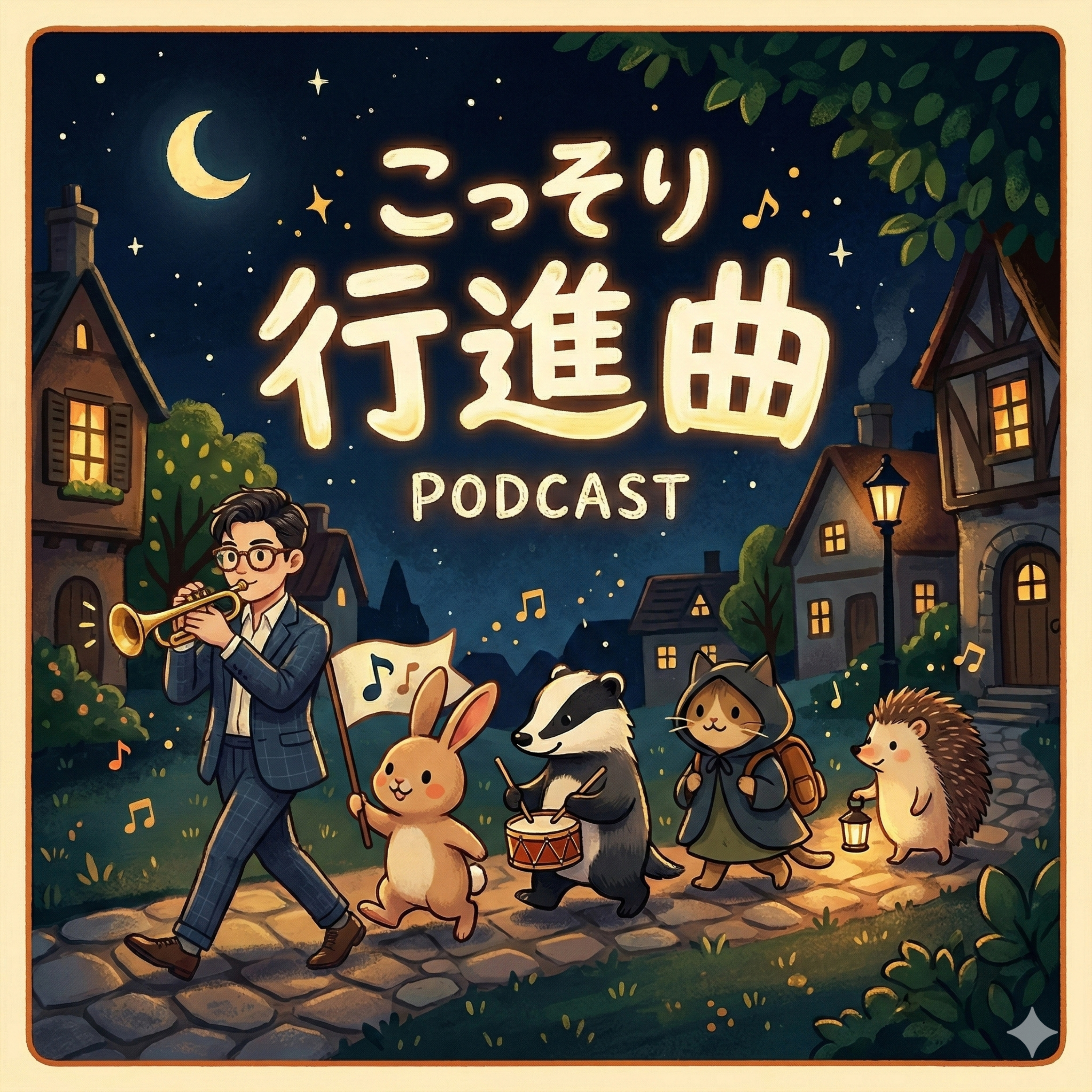 こっそり行進曲 podcast artwork