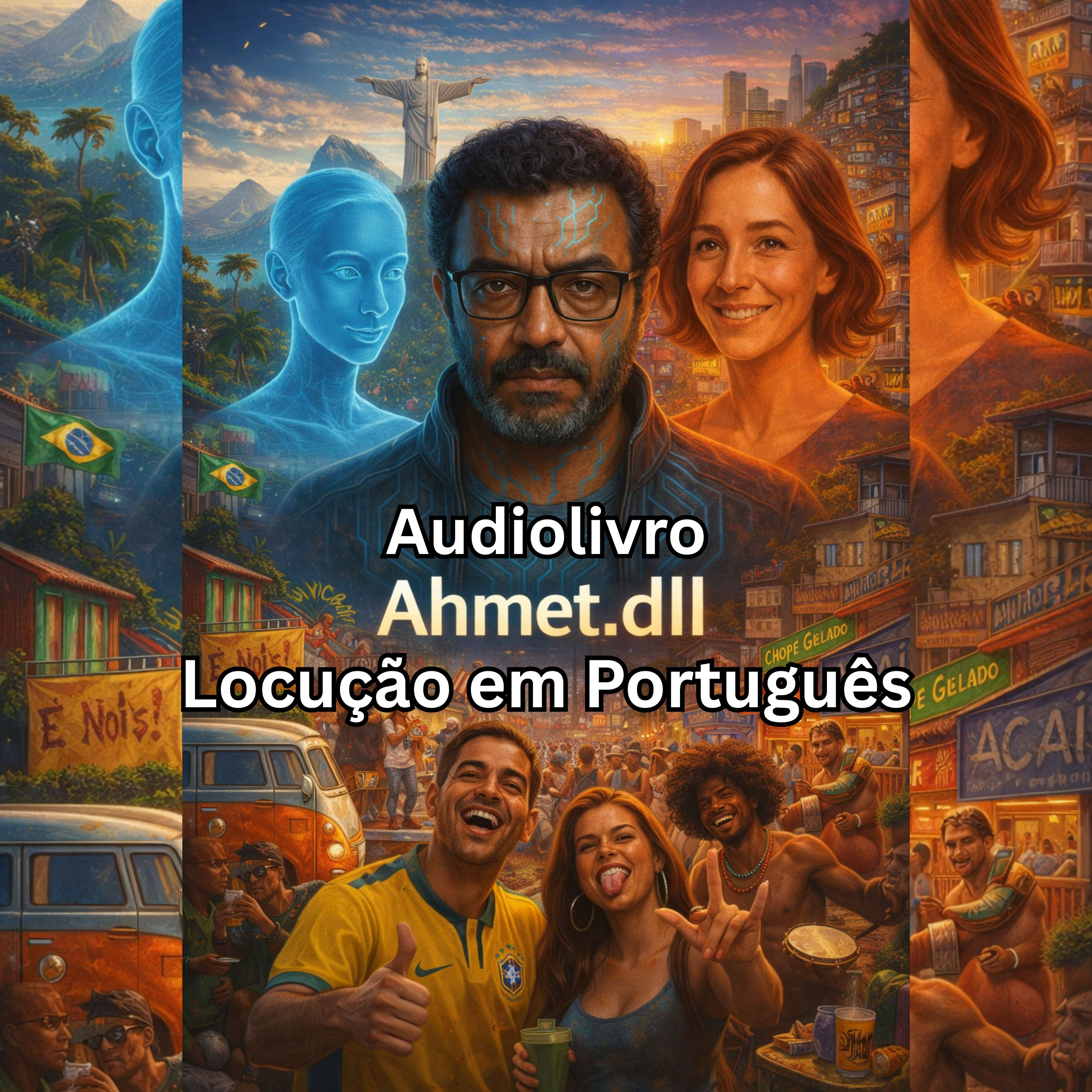 Locução em Português. Audiolivro. Ahmet.dll