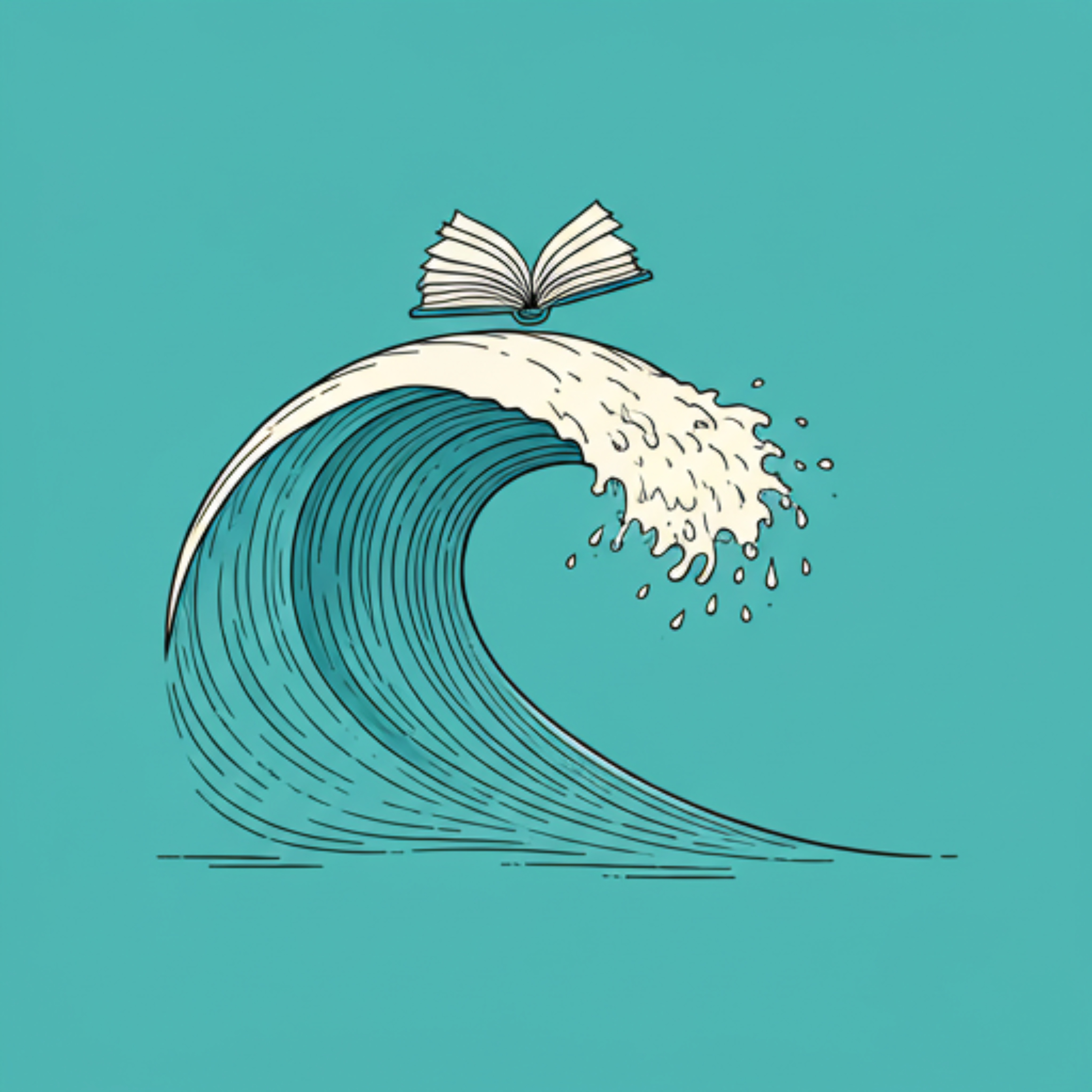 Waves and Words podcast artwork