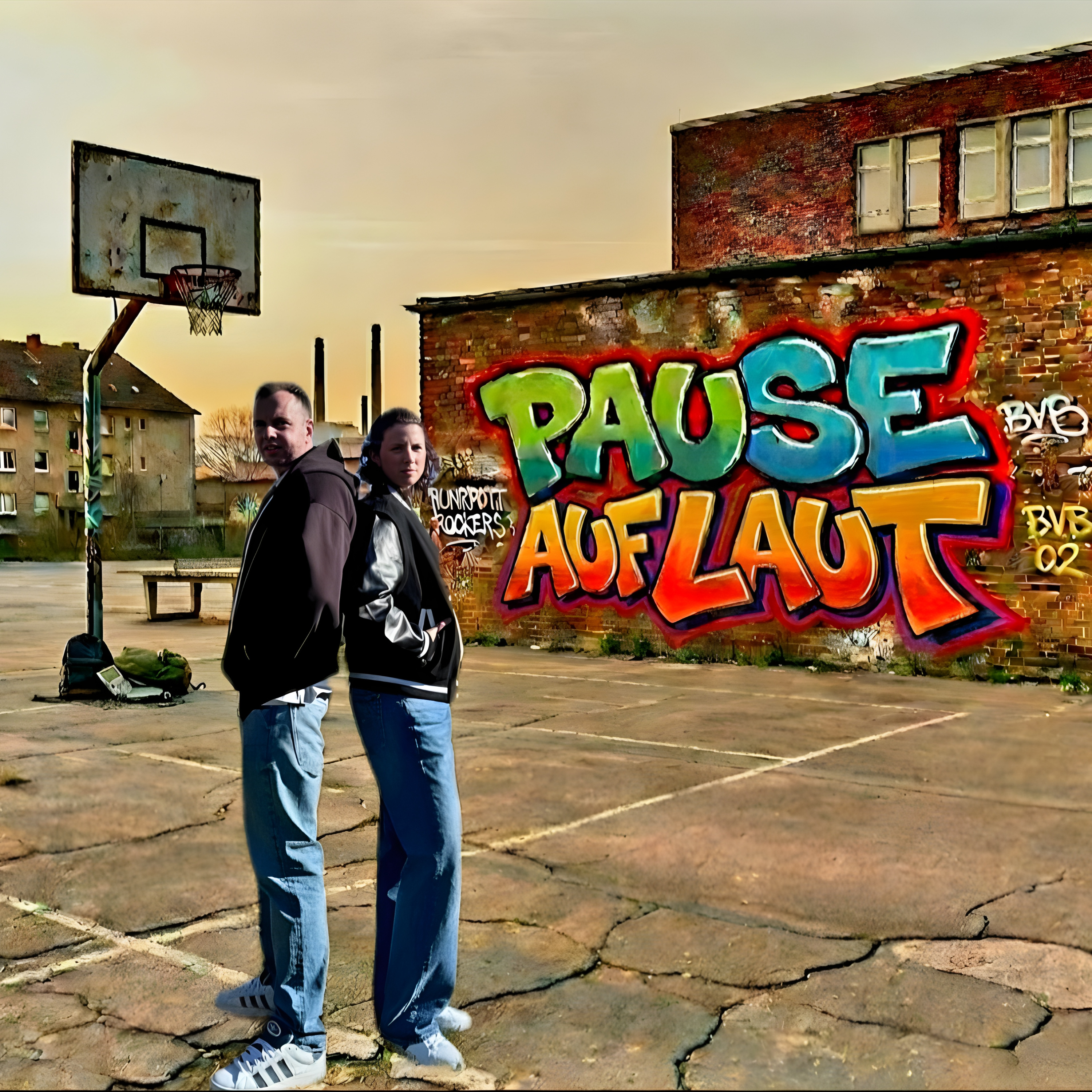 Pause auf Laut