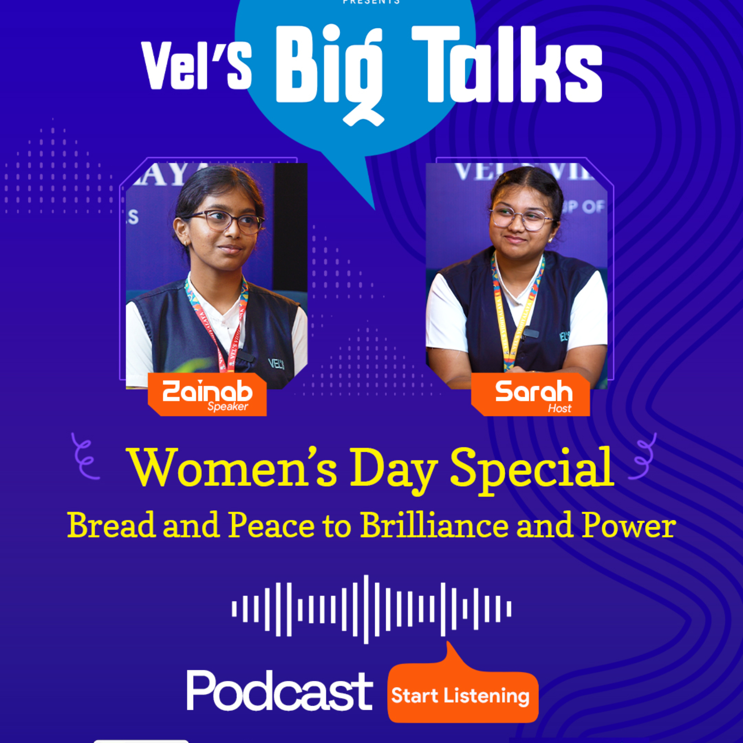 Vel’s Big Talks 🎙️ | Episode 1 podcast artwork
