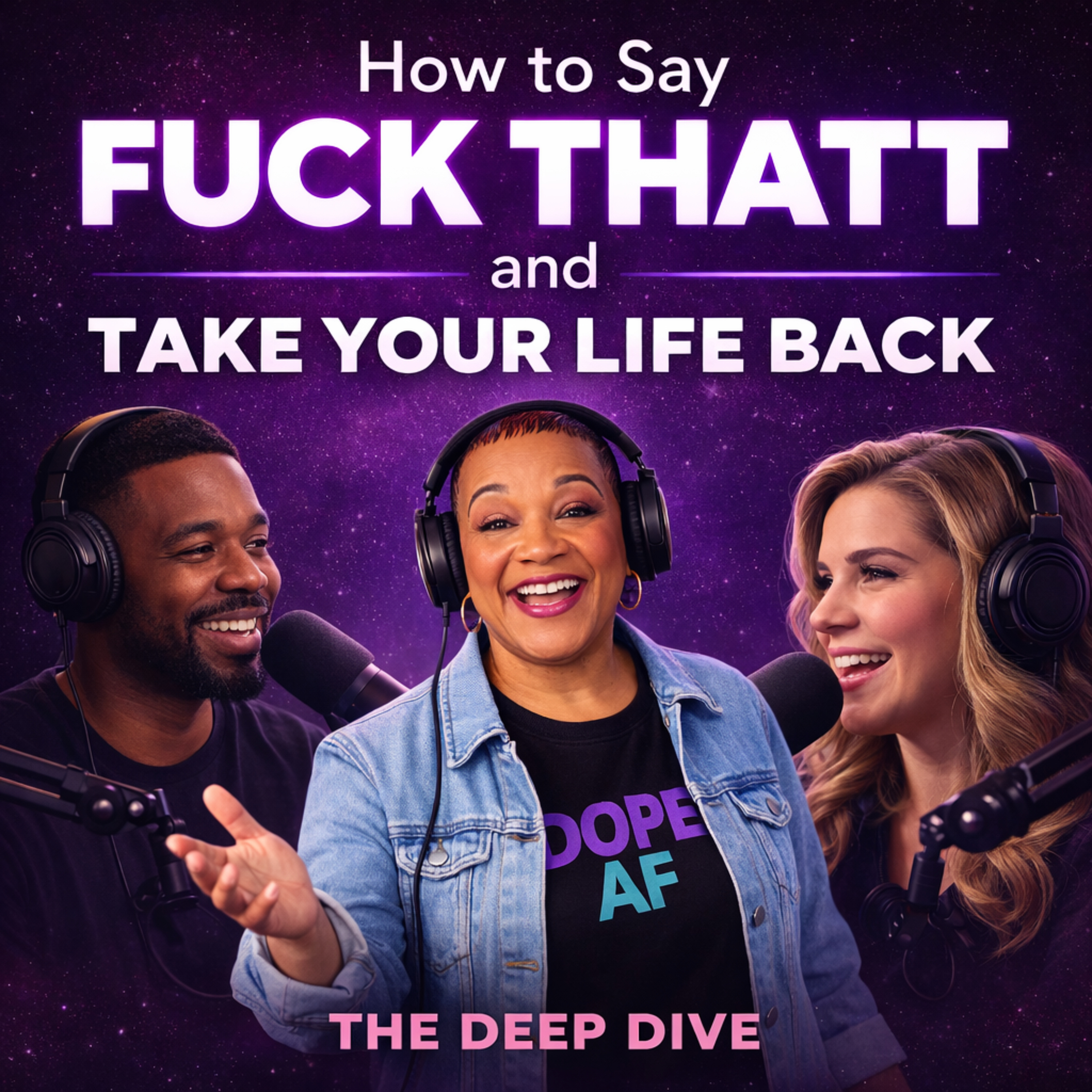 How to say F*CK THATT and take your LIFE BACK podcast artwork