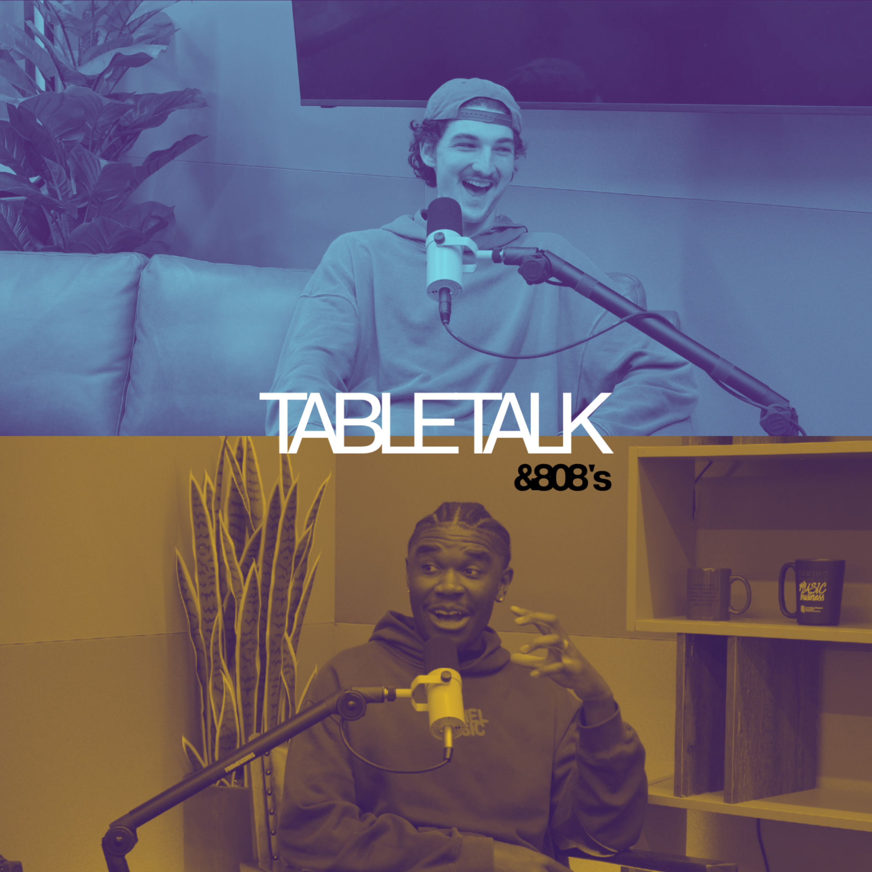 Table Talk and 808s podcast artwork