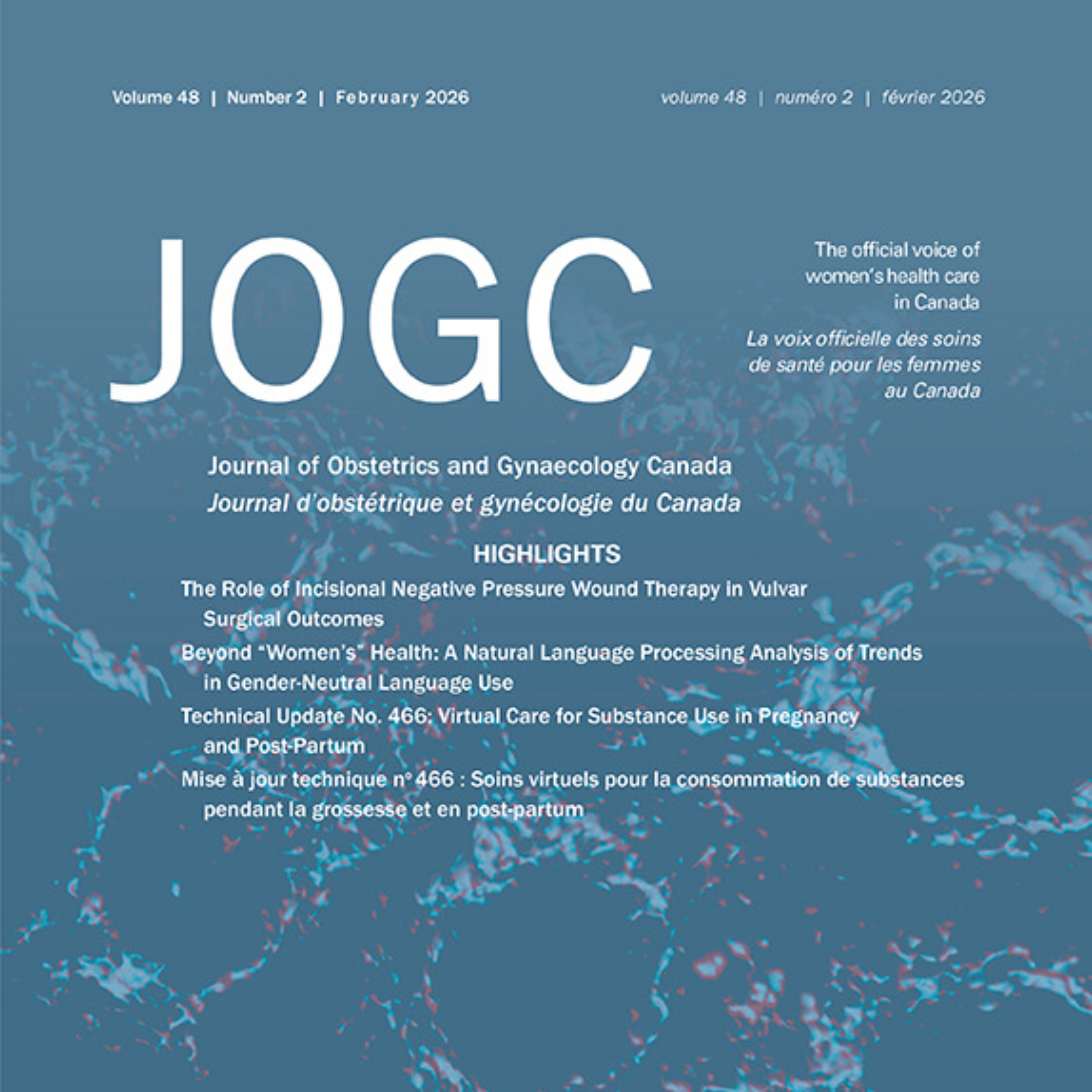 The JOGCast - Journal of Obstetrics and Gynaecology Canada podcast artwork