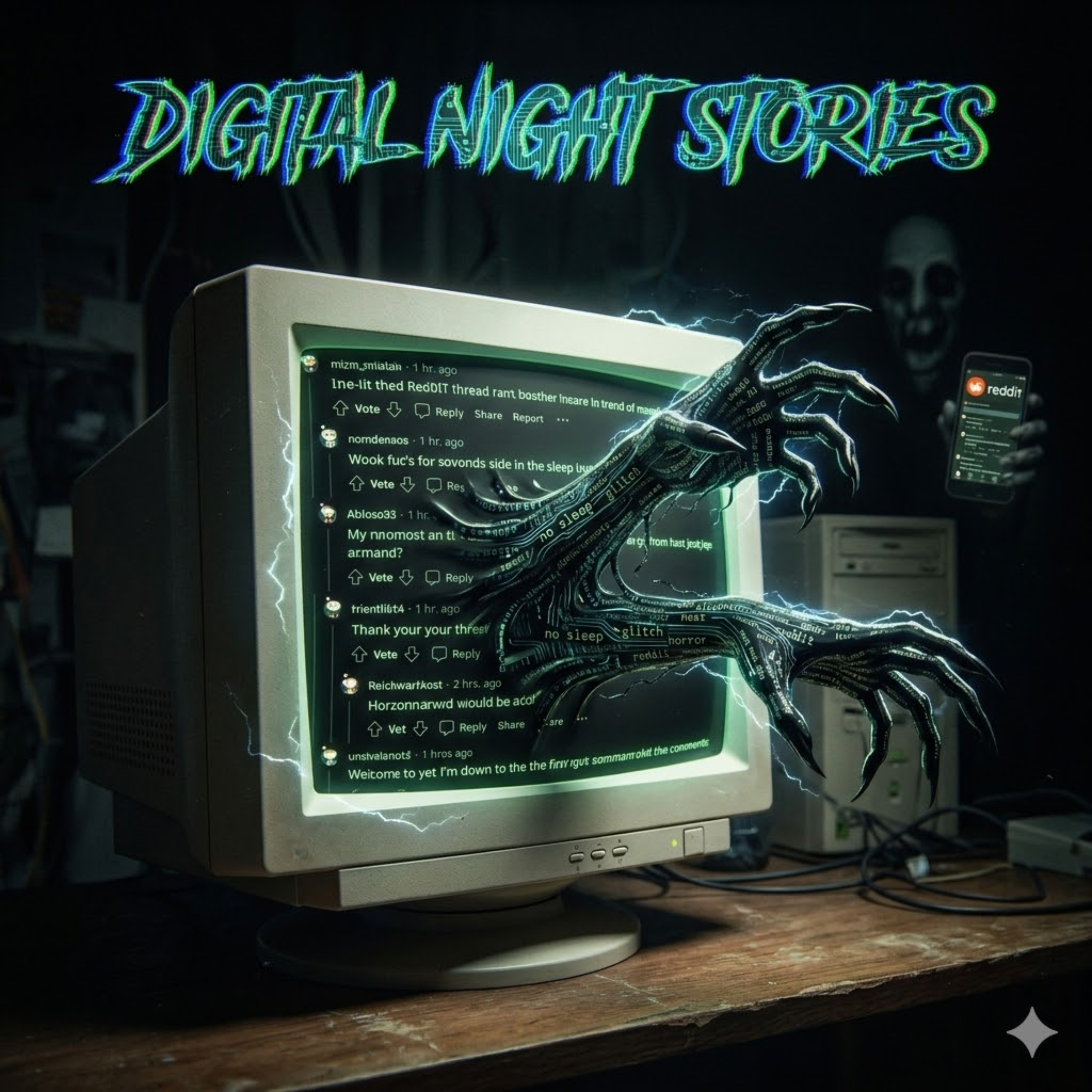 Digital Night Stories podcast artwork