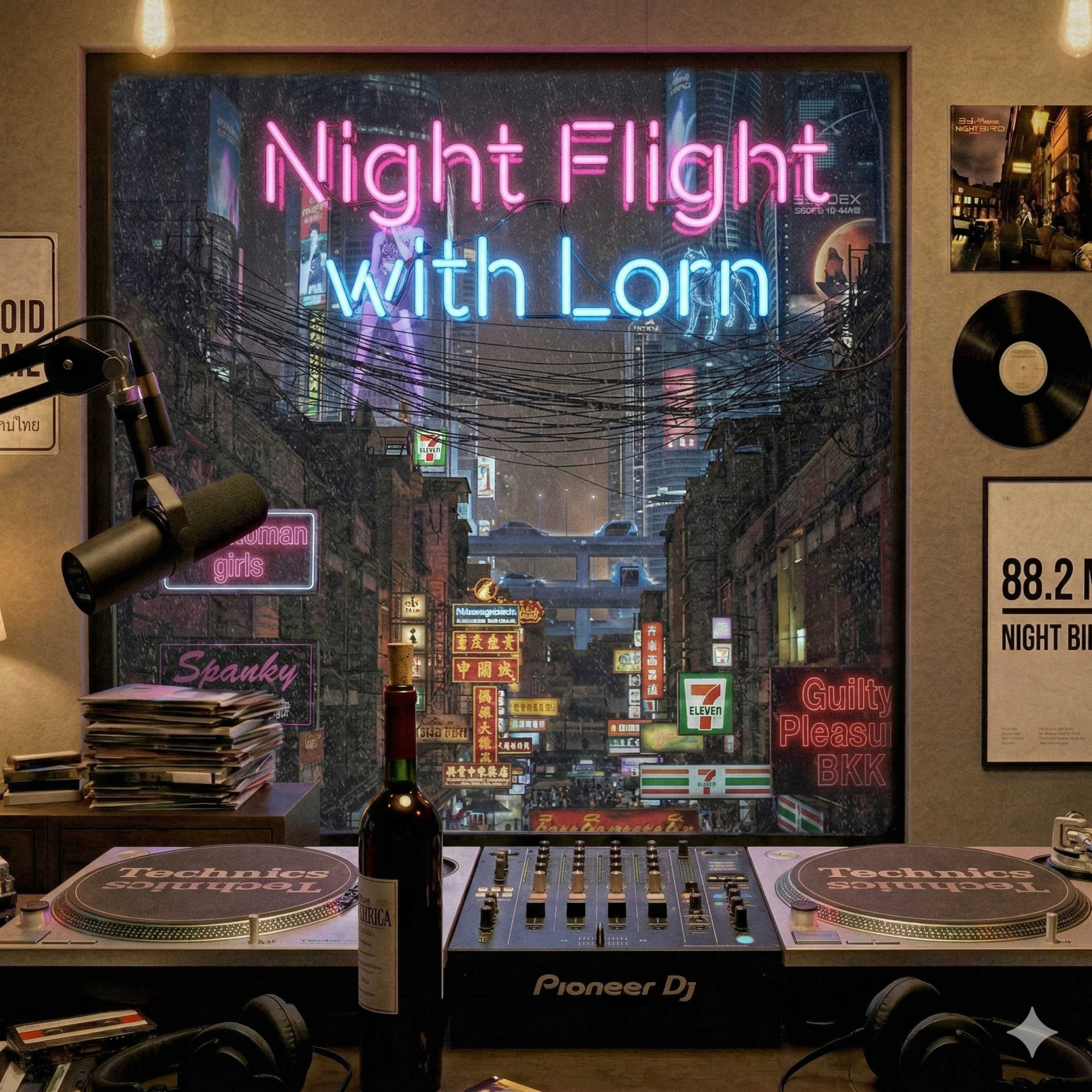 Night Flight with Lorn