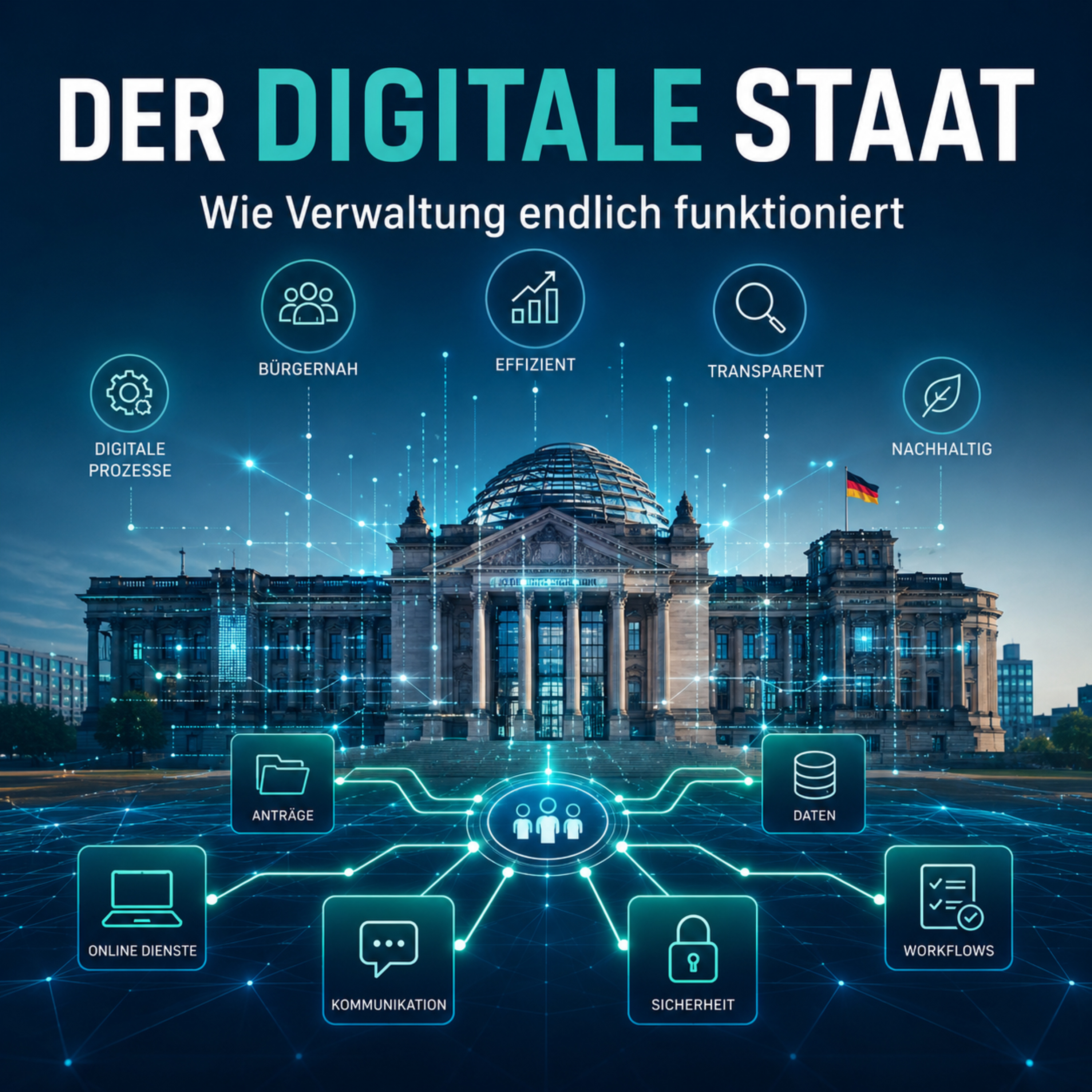 Der digitale Staat - Wie Verwaltung endlich funktioniert podcast artwork