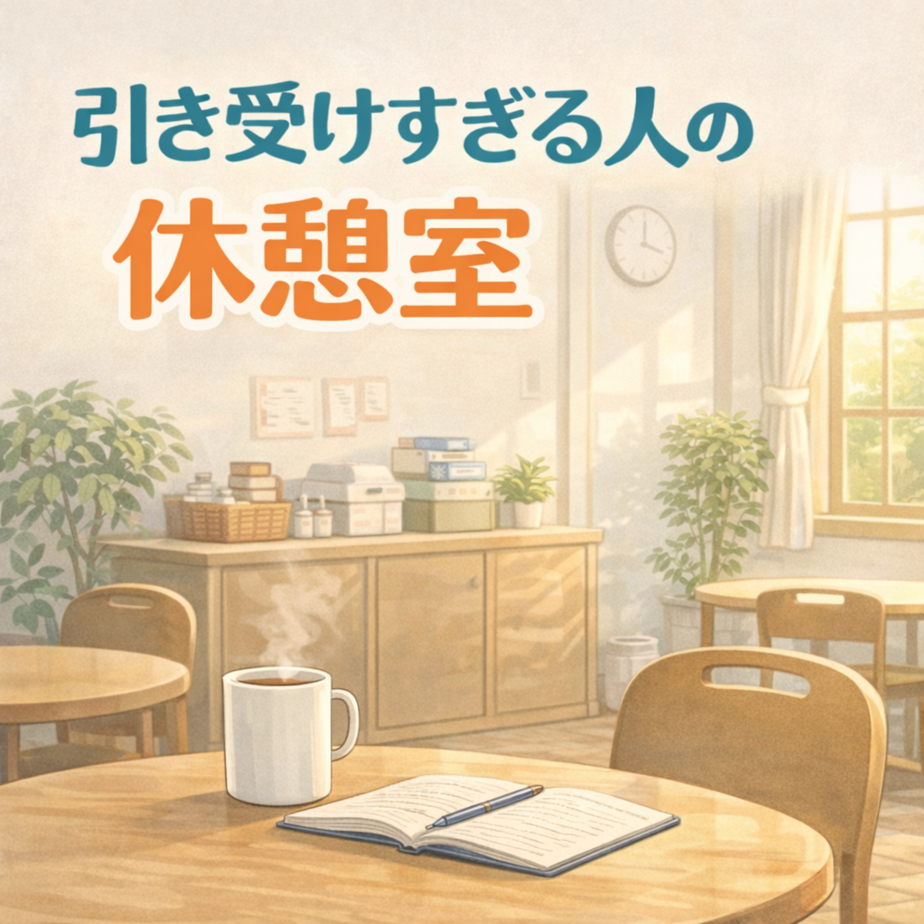 引き受けすぎる人の休憩室