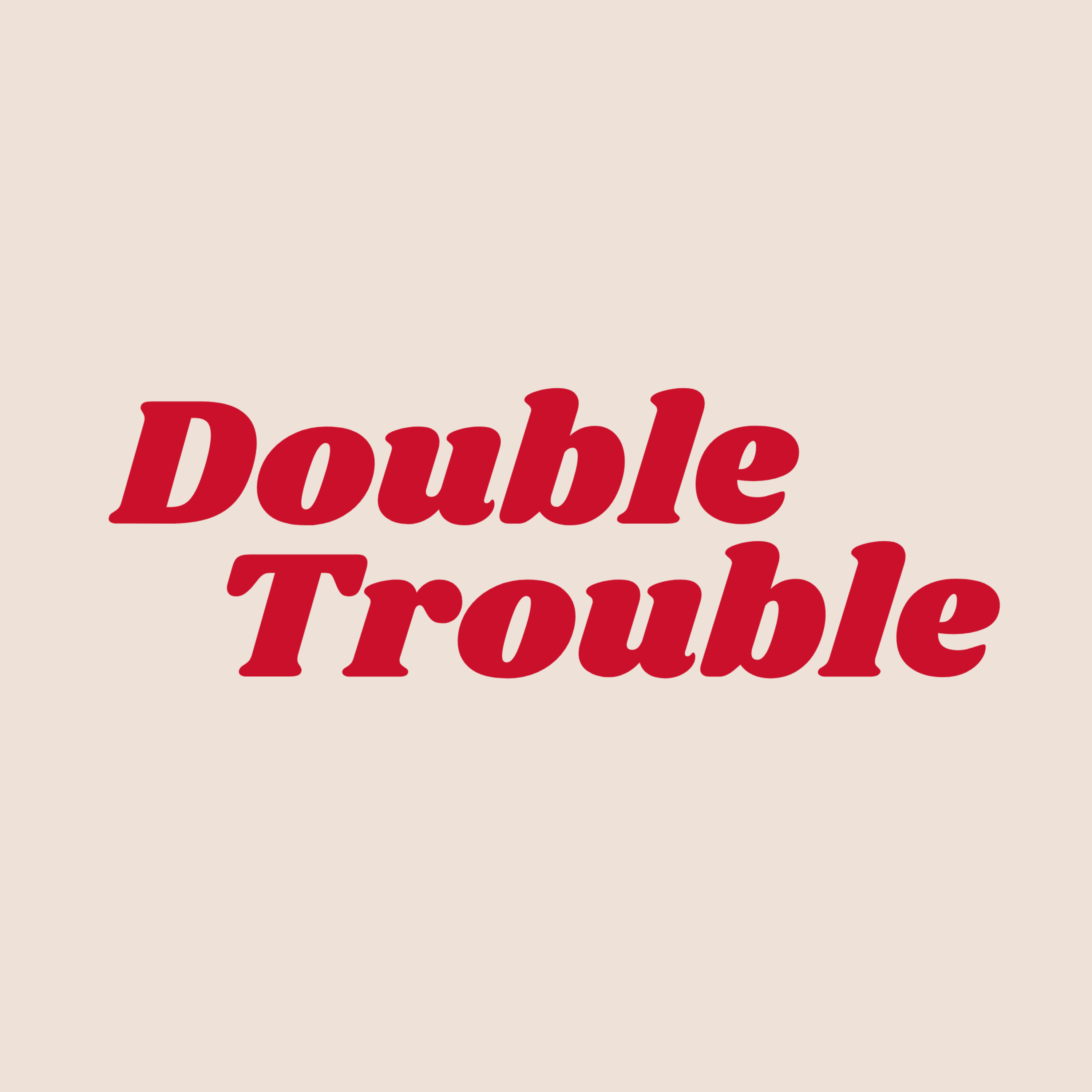 Double Trouble podcast artwork