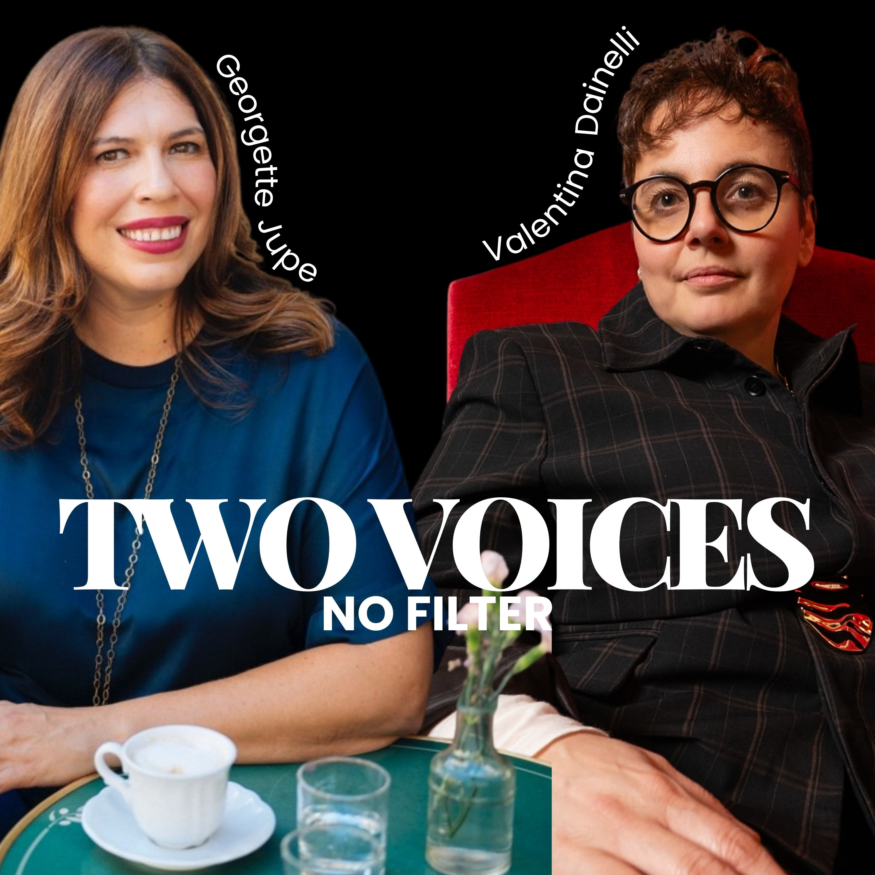 Two Voices. No filter. Talking Truth from Italy podcast artwork